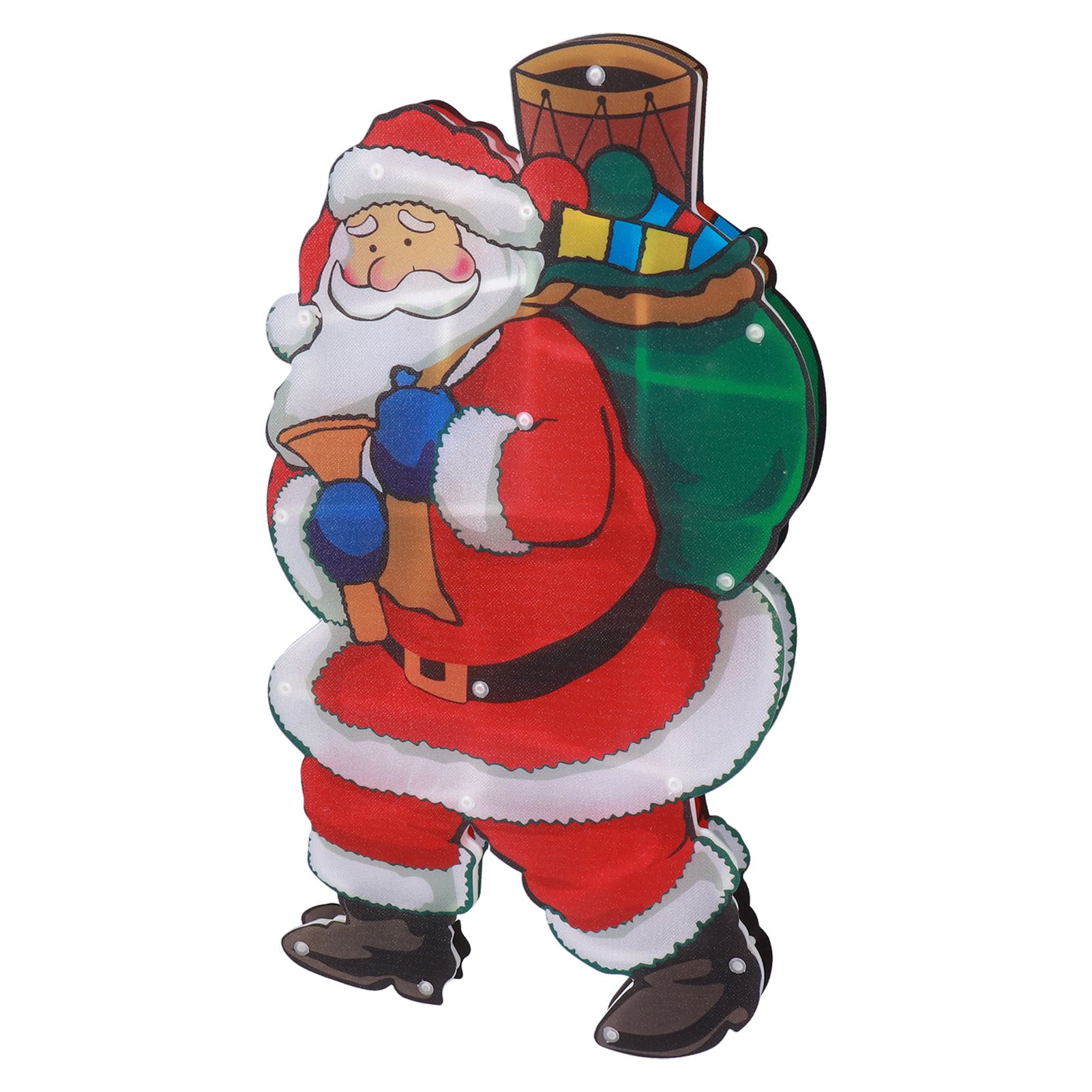LED Santa Decoration Lights Window Battery Powered LED Christmas Cup Pendant view 2