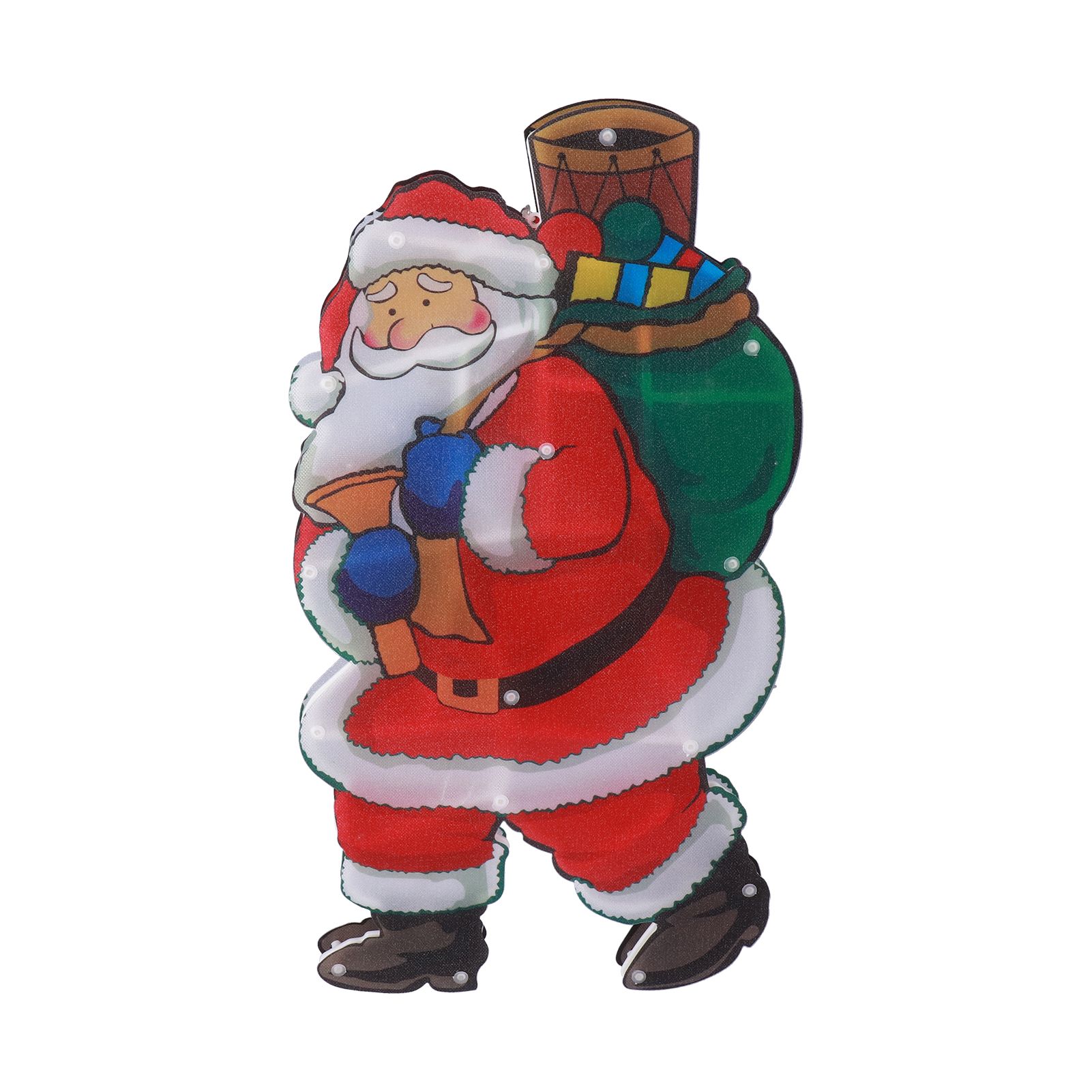 LED Santa Decoration Lights Window Battery Powered LED Christmas Cup Pendant view 3