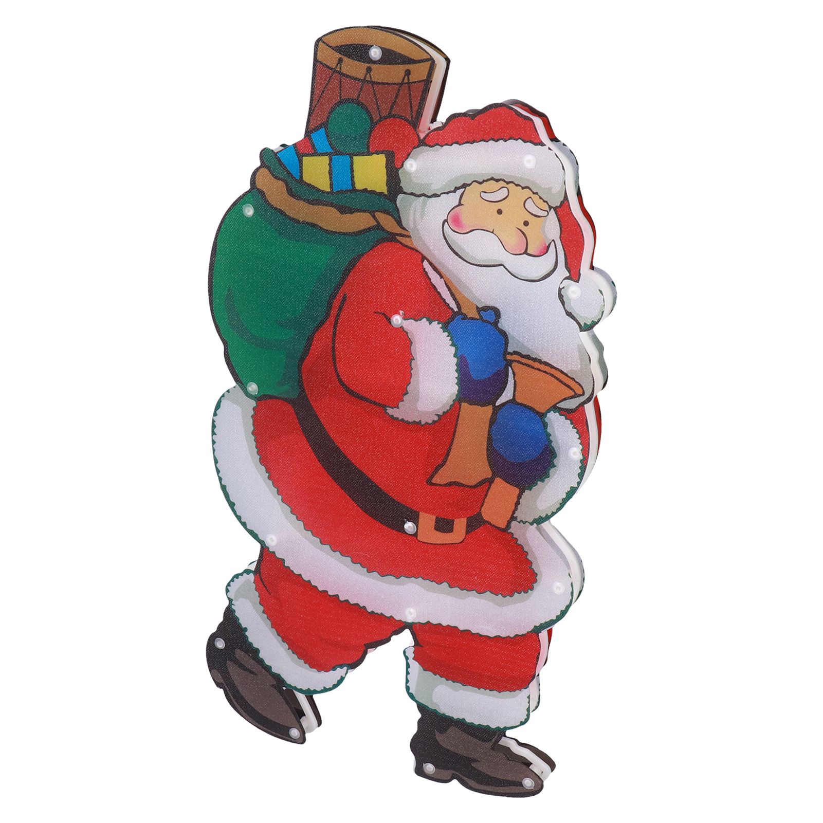 LED Santa Decoration Lights Window Battery Powered LED Christmas Cup Pendant view 4
