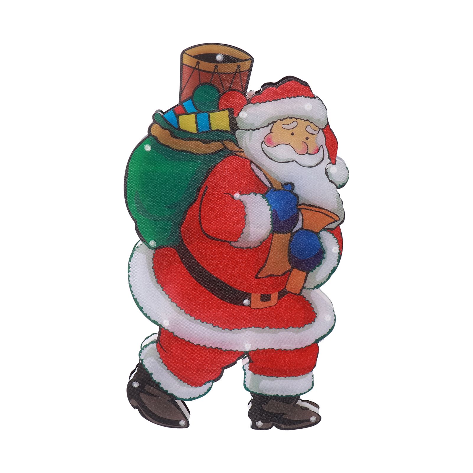 LED Santa Decoration Lights Window Battery Powered LED Christmas Cup Pendant view 5