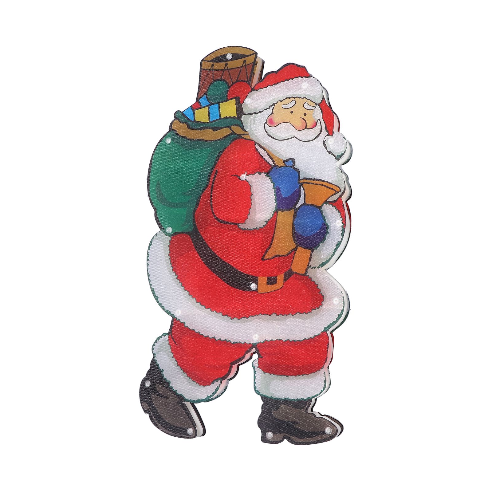 LED Santa Decoration Lights Window Battery Powered LED Christmas Cup Pendant view 6