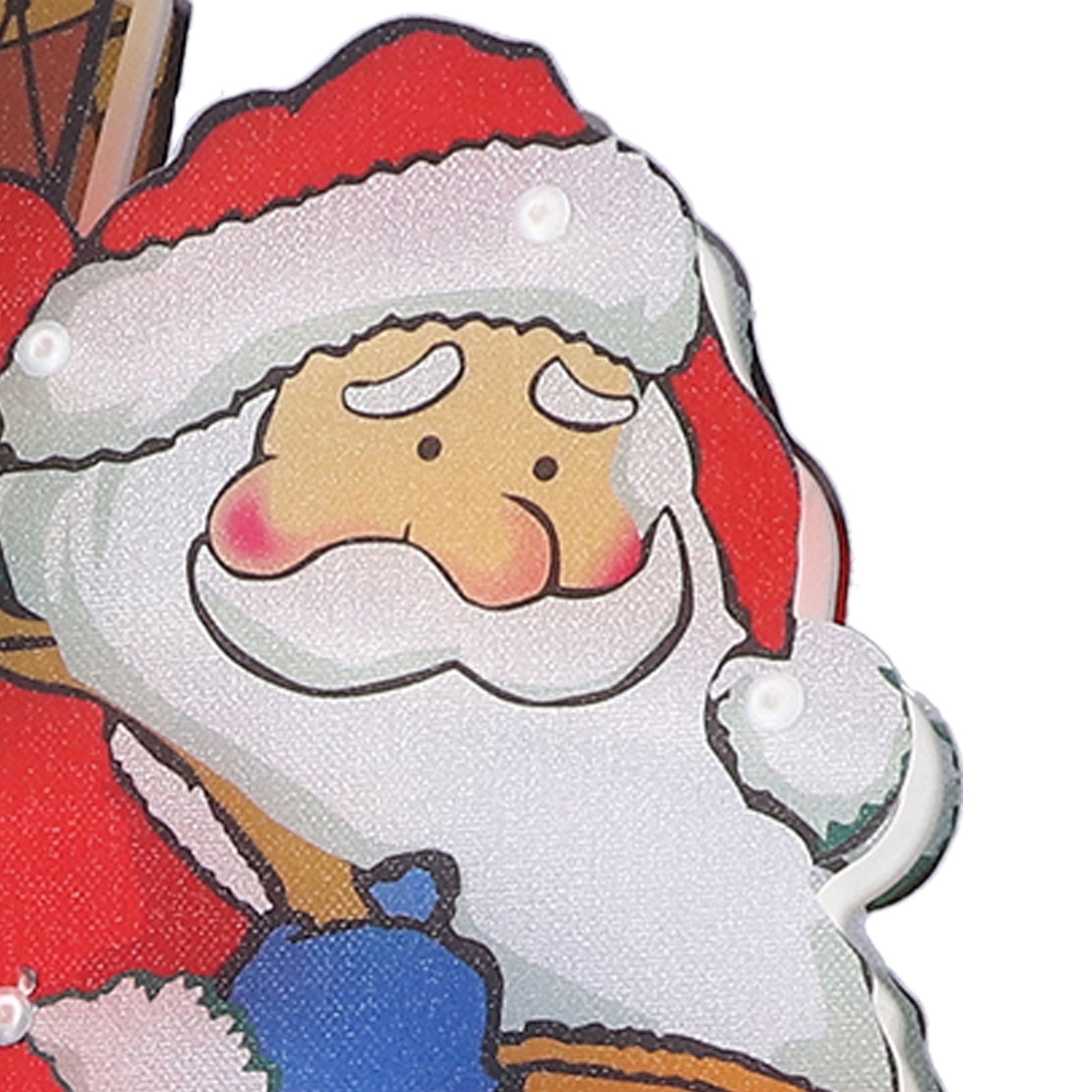 LED Santa Decoration Lights Window Battery Powered LED Christmas Cup Pendant view 15