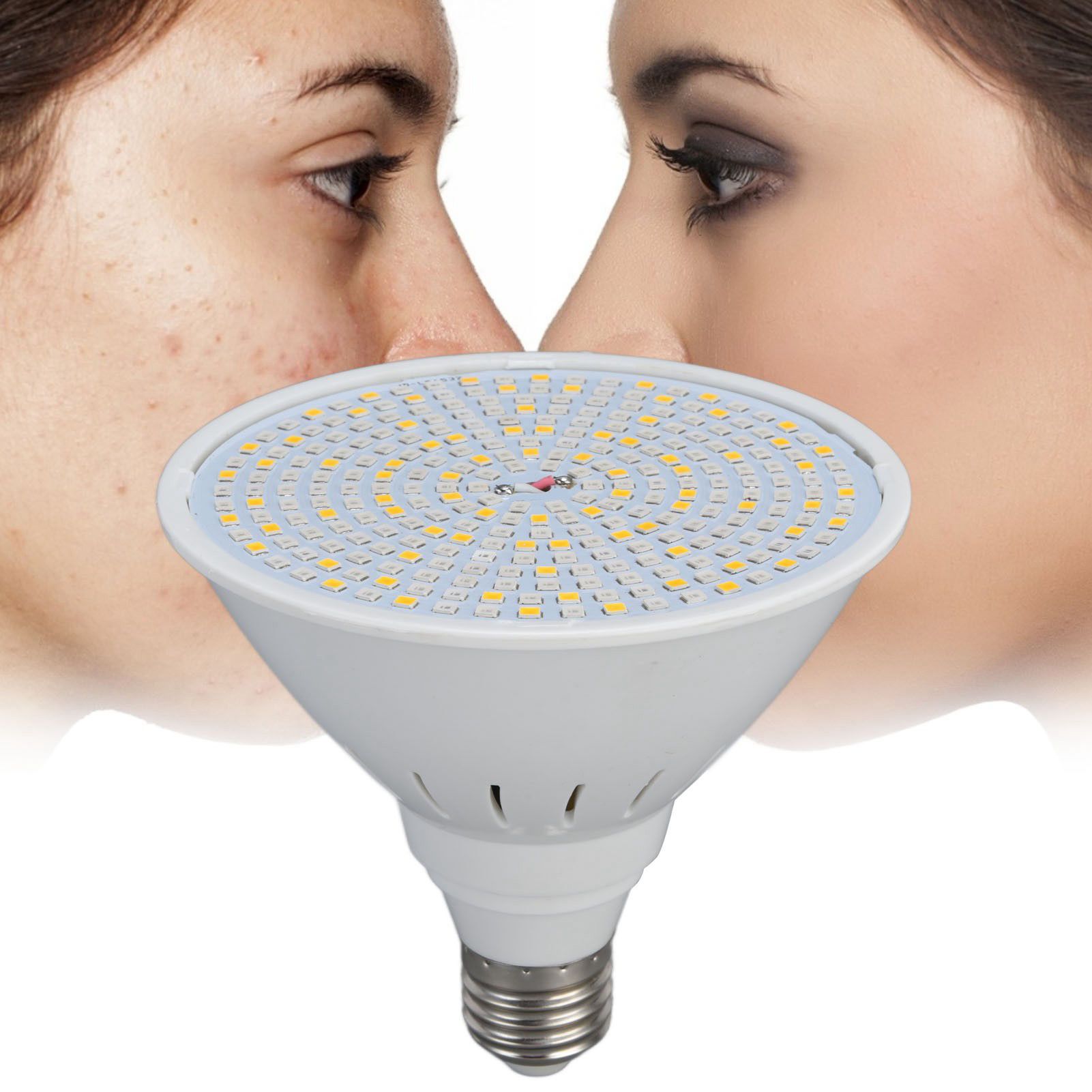 290LEDs Skin Care Therapy Light E26 E27 Facial Phototherapy Lamp Skin Firmness view 12