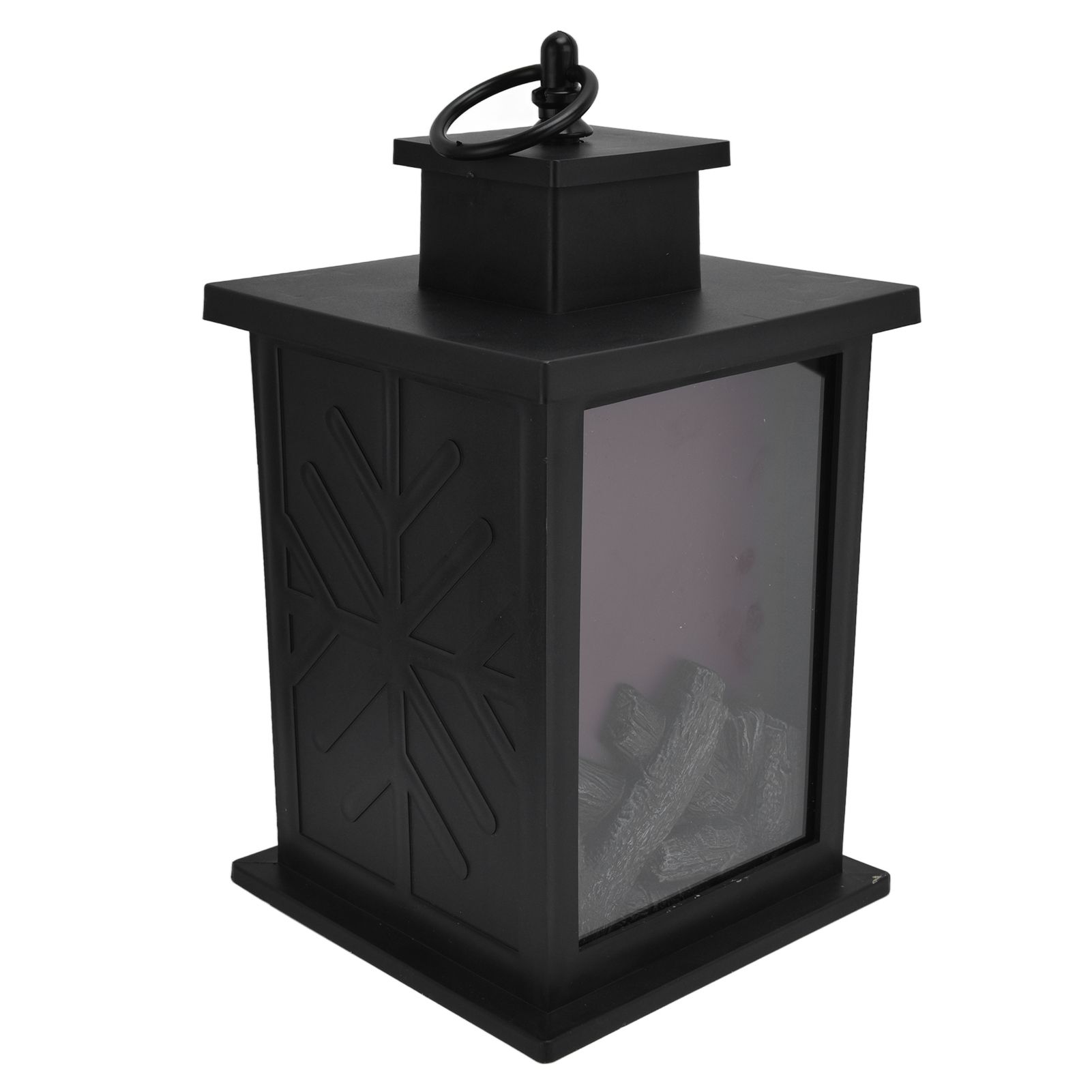 Fireplace Lantern LED Portable Hanging Handle Simulation Decoration Survival view 2