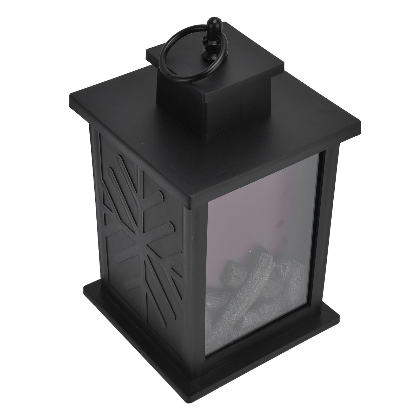 Fireplace Lantern LED Portable Hanging Handle Simulation Decoration Survival view 4