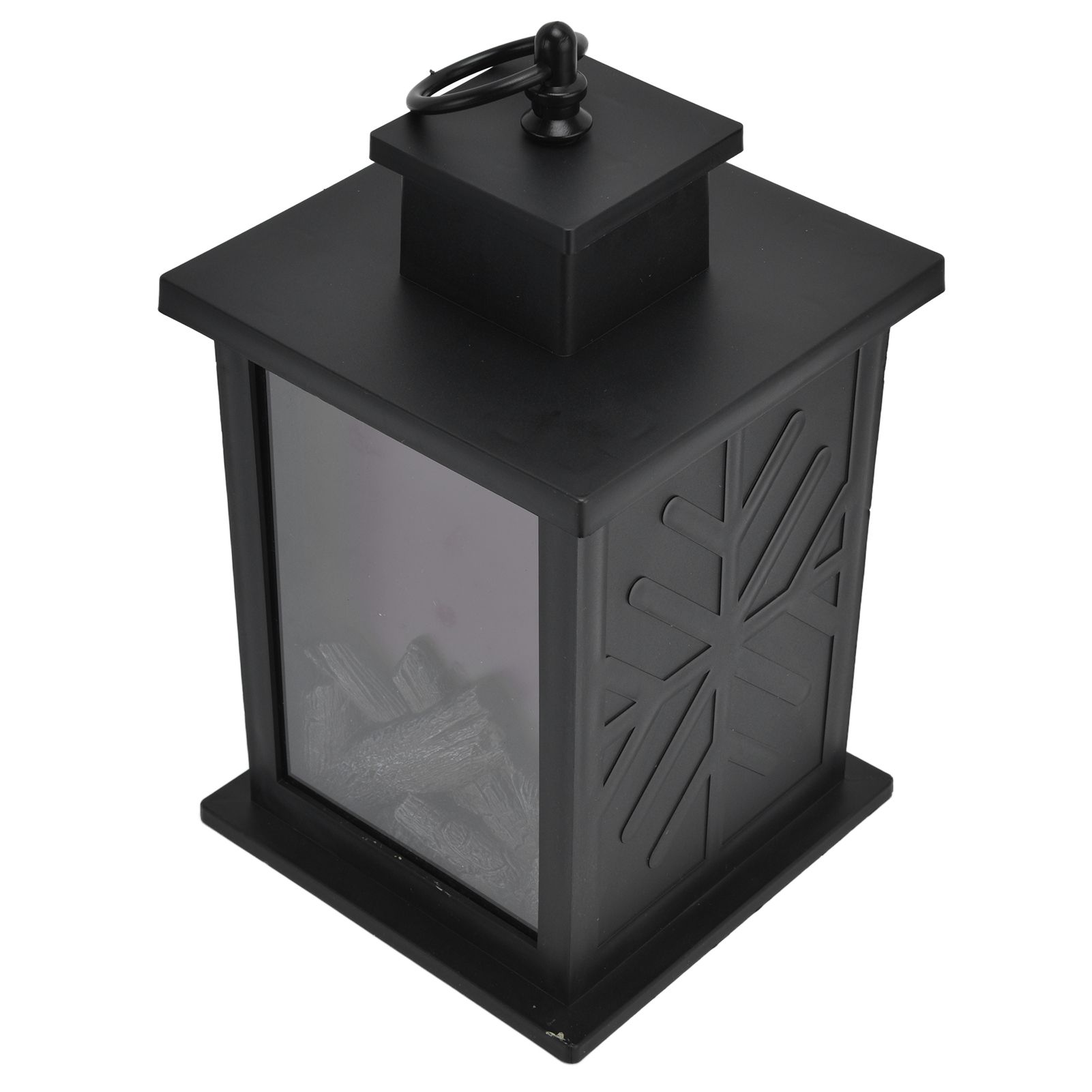 Fireplace Lantern LED Portable Hanging Handle Simulation Decoration Survival view 5