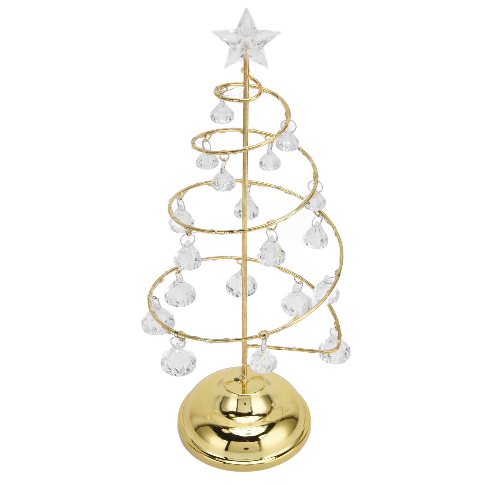 Christmas Tree Crystal Table Light LED Christmas Tree Table Lamp for Bedroom view 2