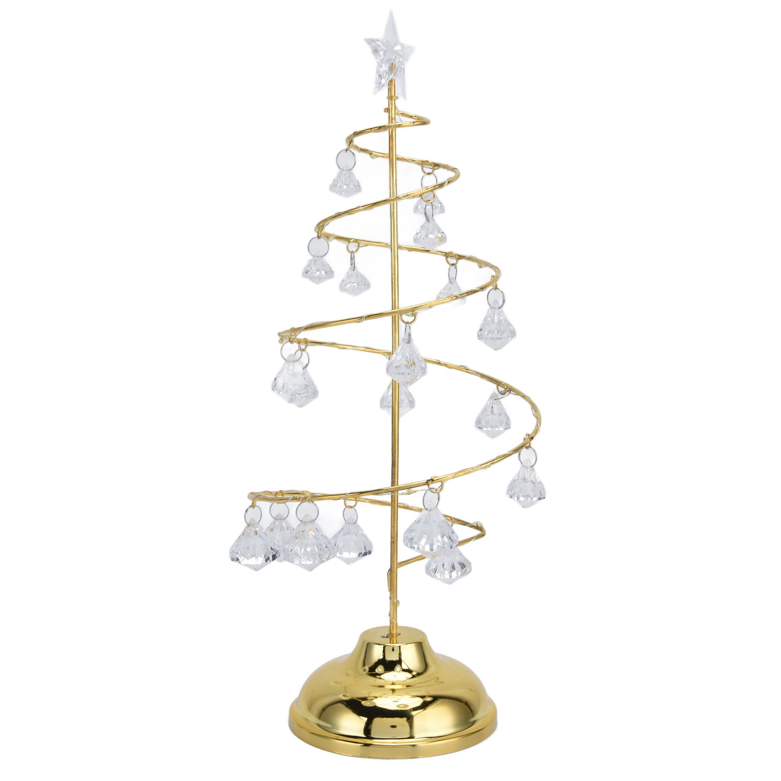Christmas Tree Crystal Table Light LED Christmas Tree Table Lamp for Bedroom view 3