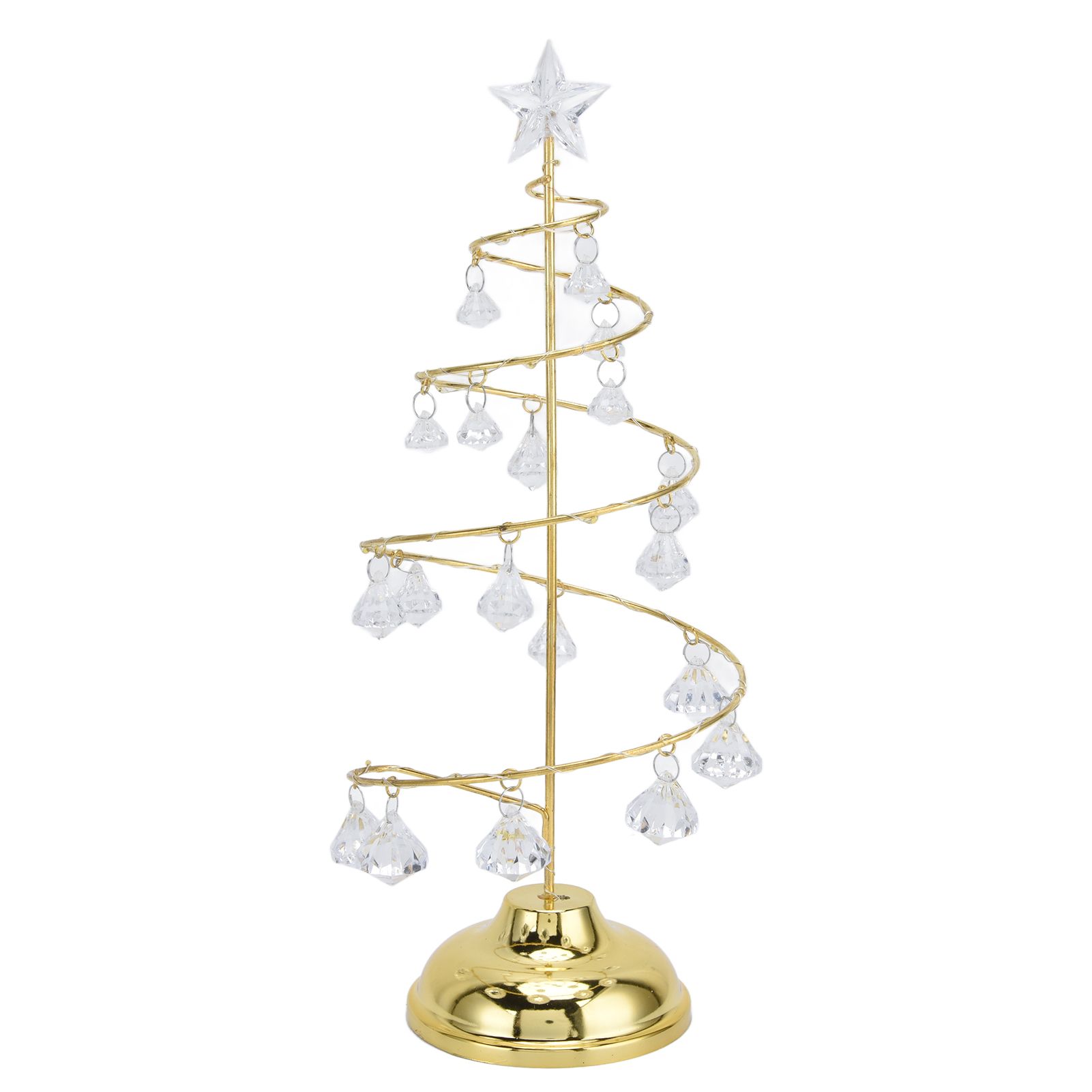 Christmas Tree Crystal Table Light LED Christmas Tree Table Lamp for Bedroom view 4