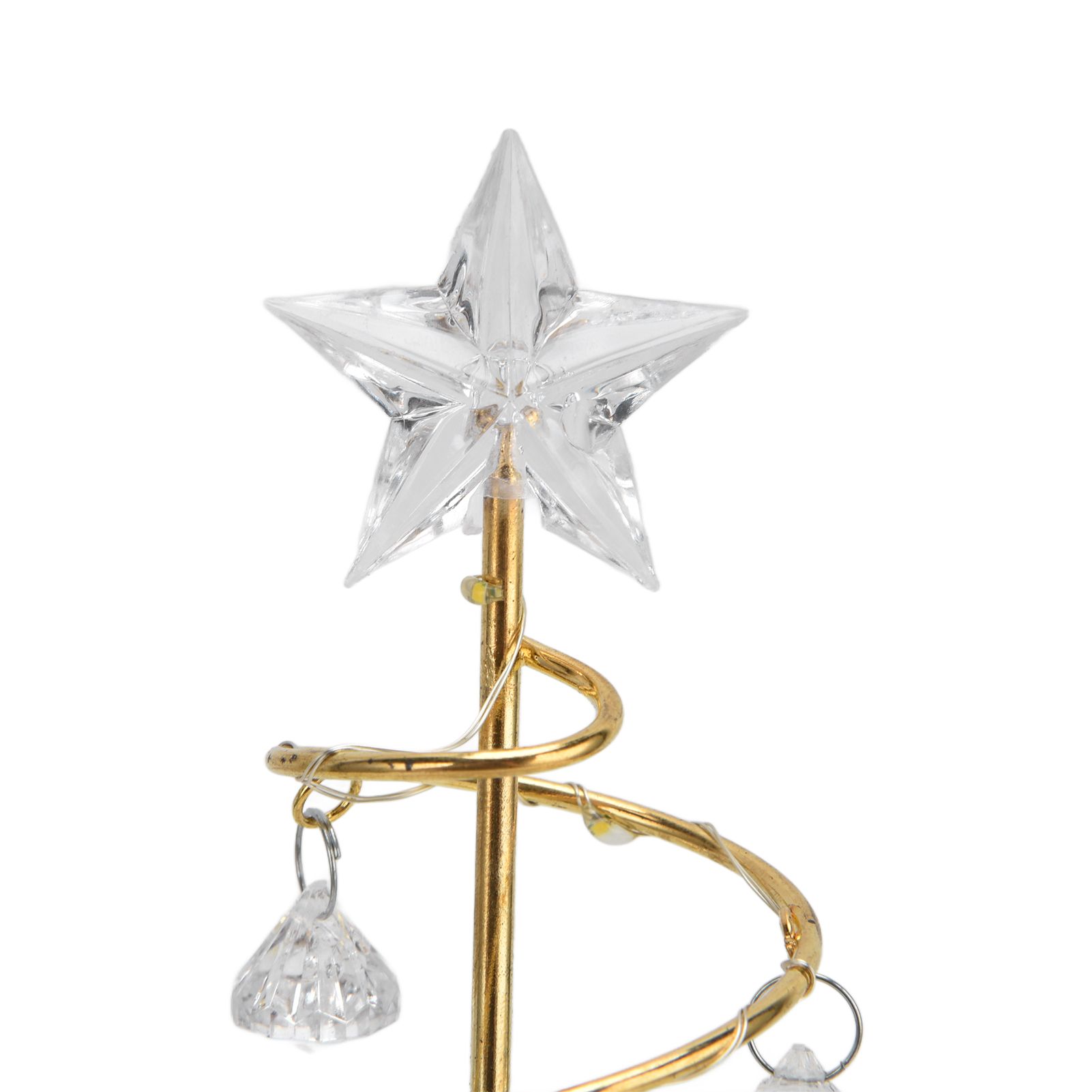 Christmas Tree Crystal Table Light LED Christmas Tree Table Lamp for Bedroom view 15