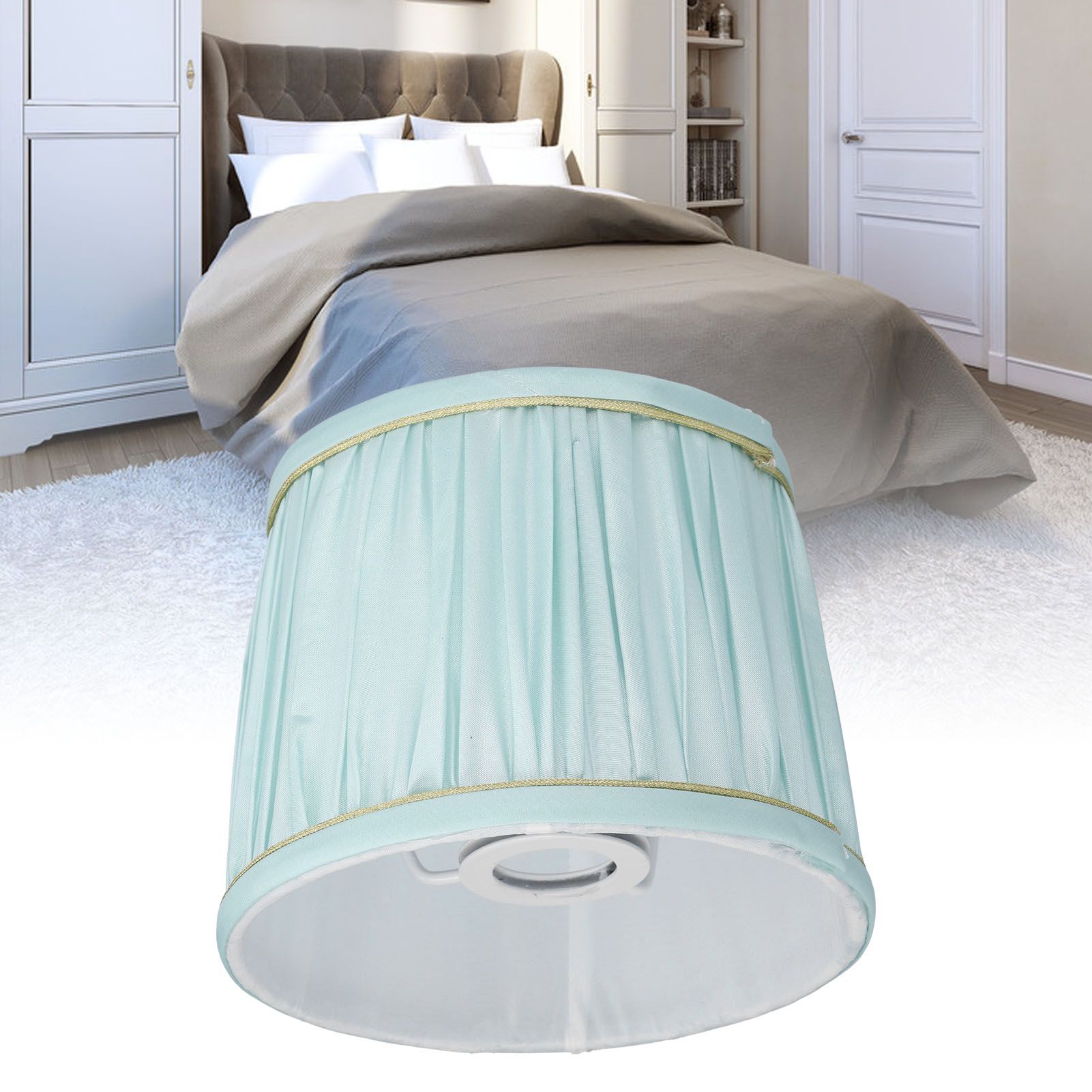 Chandelier Lampshade Fabric Light Cover Wall Lamp Shade for E14 Lamps Home view 11
