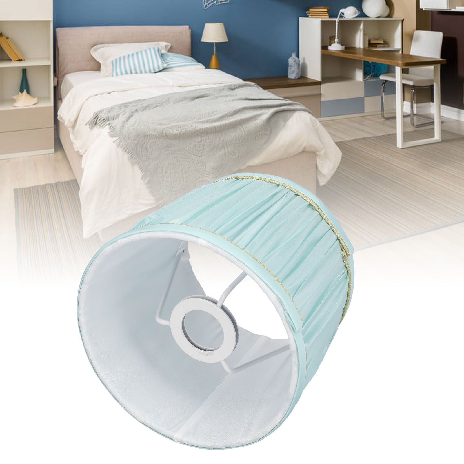 Chandelier Lampshade Fabric Light Cover Wall Lamp Shade for E14 Lamps Home view 12