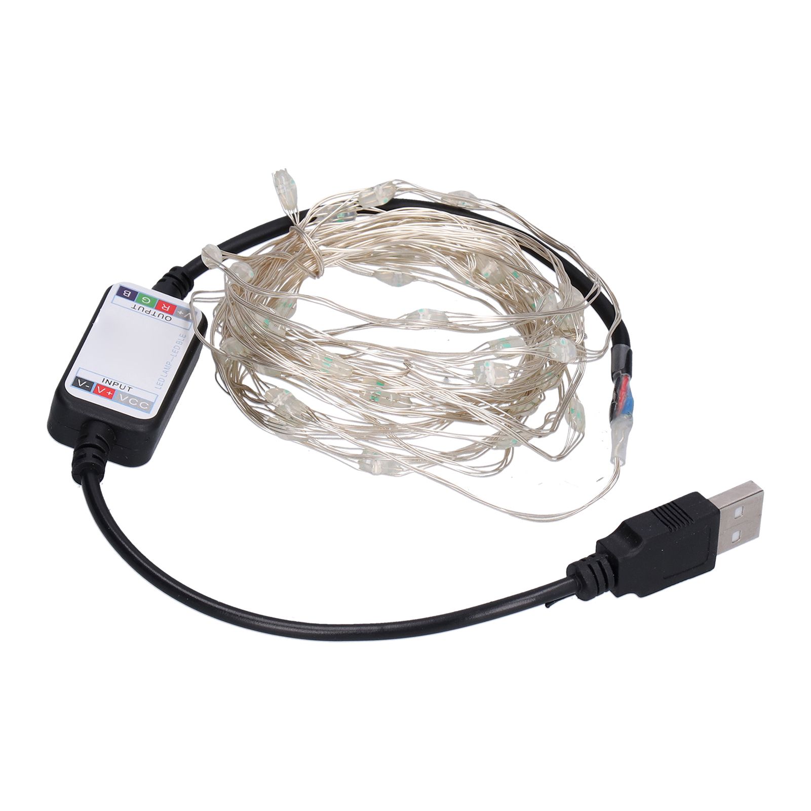 String Lights USB LED Colorful RGB Waterproof Copper Wire Music Light String view 6