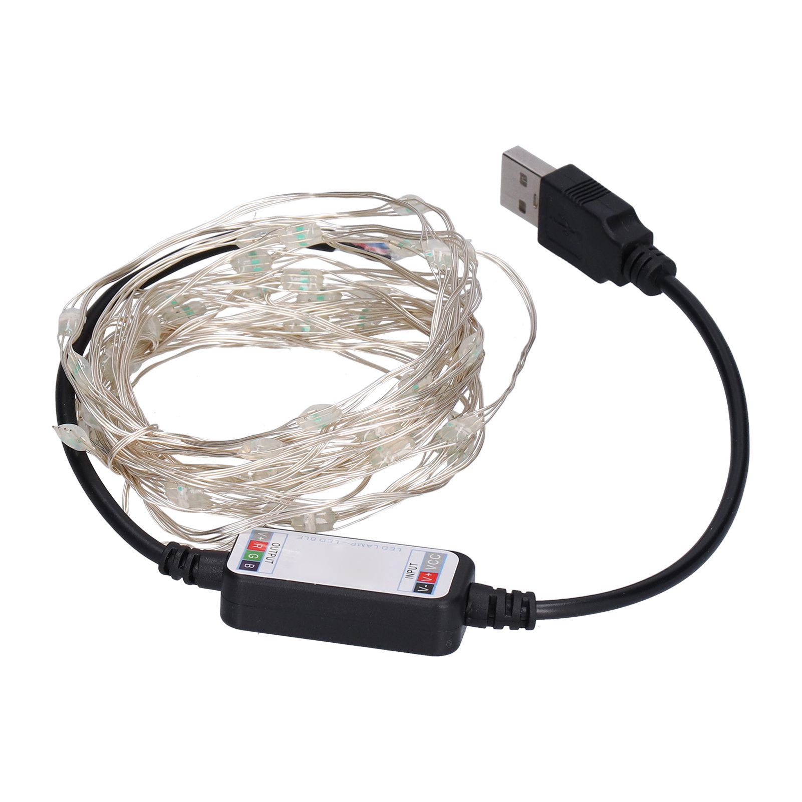 String Lights USB LED Colorful RGB Waterproof Copper Wire Music Light String view 10