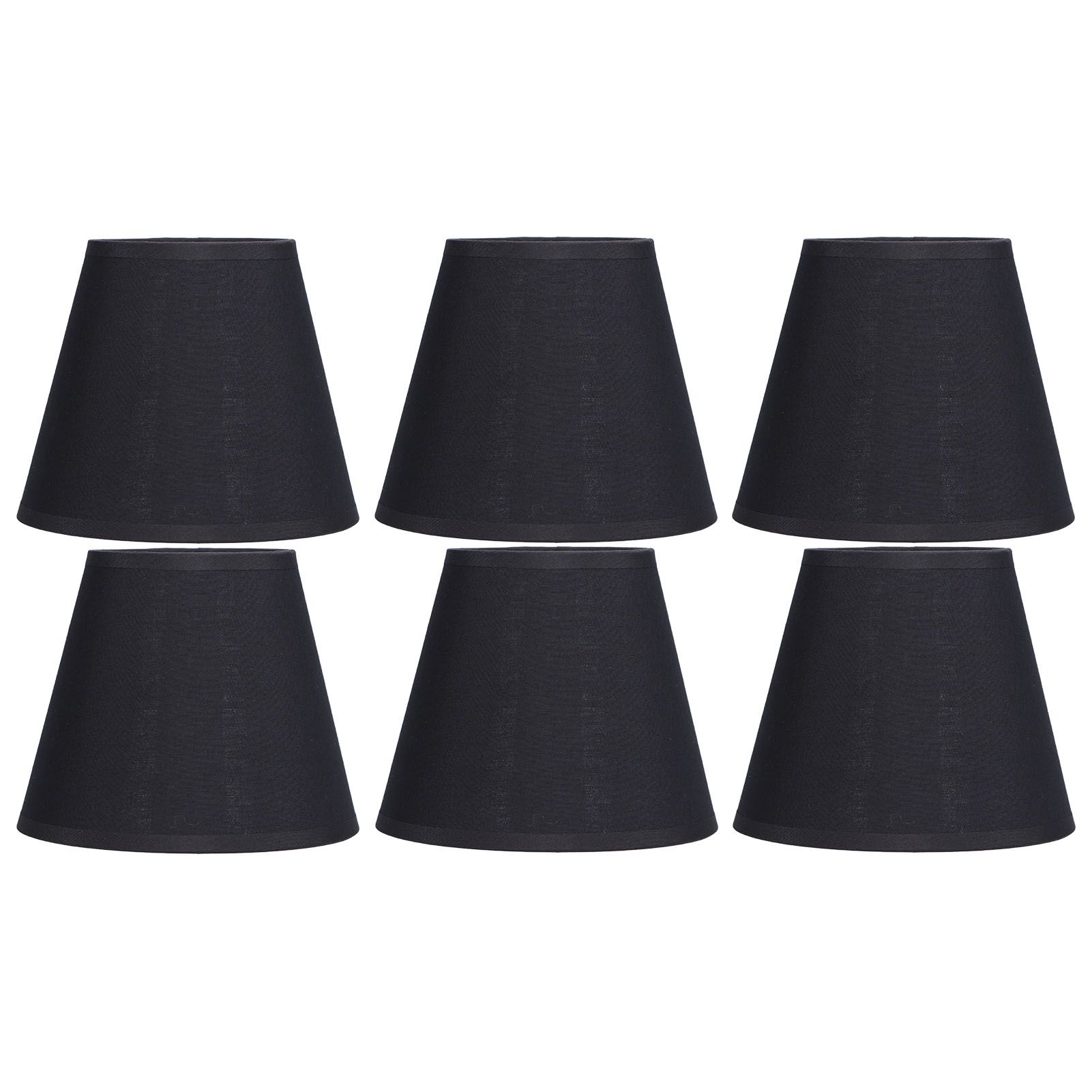 6pcs Lamp Shades Fabric Exquisite Fashion Decorative Chandelier Shades for view 9