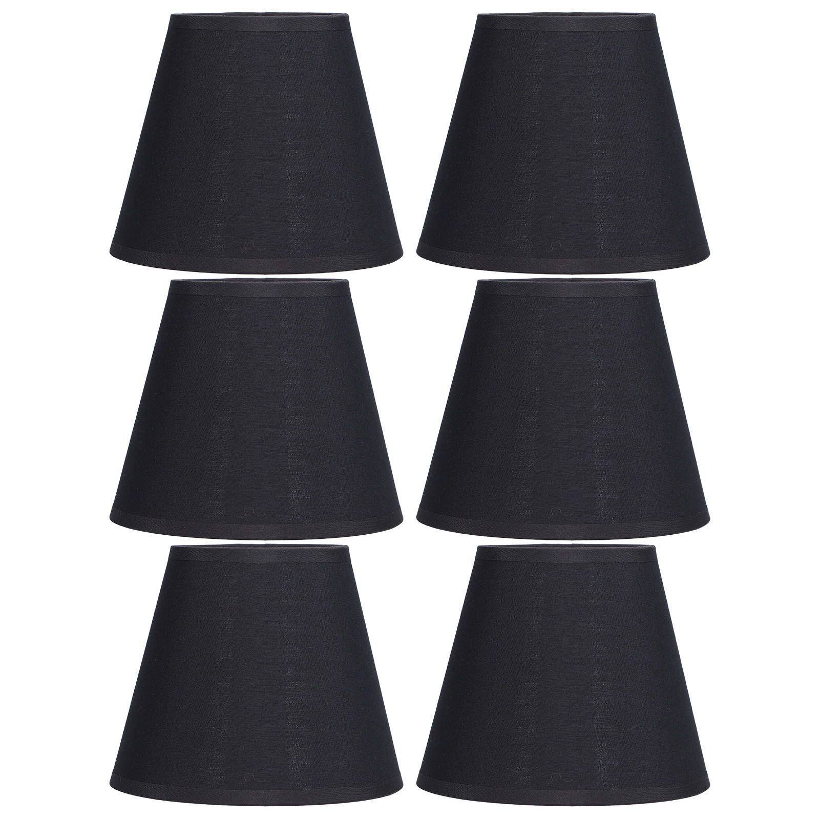 6pcs Lamp Shades Fabric Exquisite Fashion Decorative Chandelier Shades for view 10