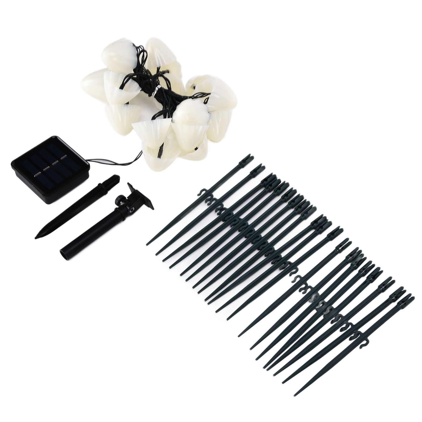 Solar Light String Waterproof Outdoor Garden Landscape Light 20LEDs 8 Lighting view 2