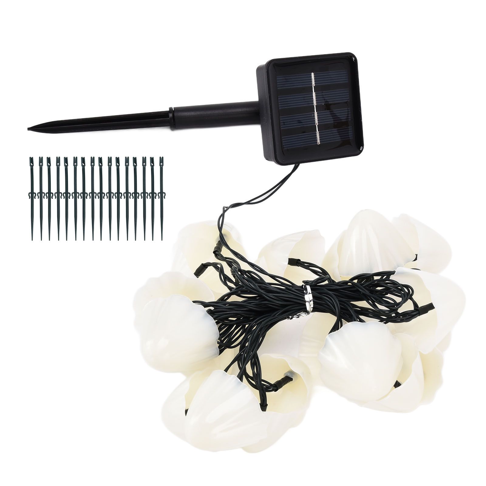 Solar Light String Waterproof Outdoor Garden Landscape Light 20LEDs 8 Lighting view 4