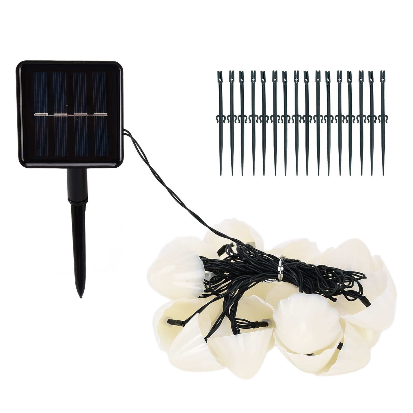 Solar Light String Waterproof Outdoor Garden Landscape Light 20LEDs 8 Lighting view 5