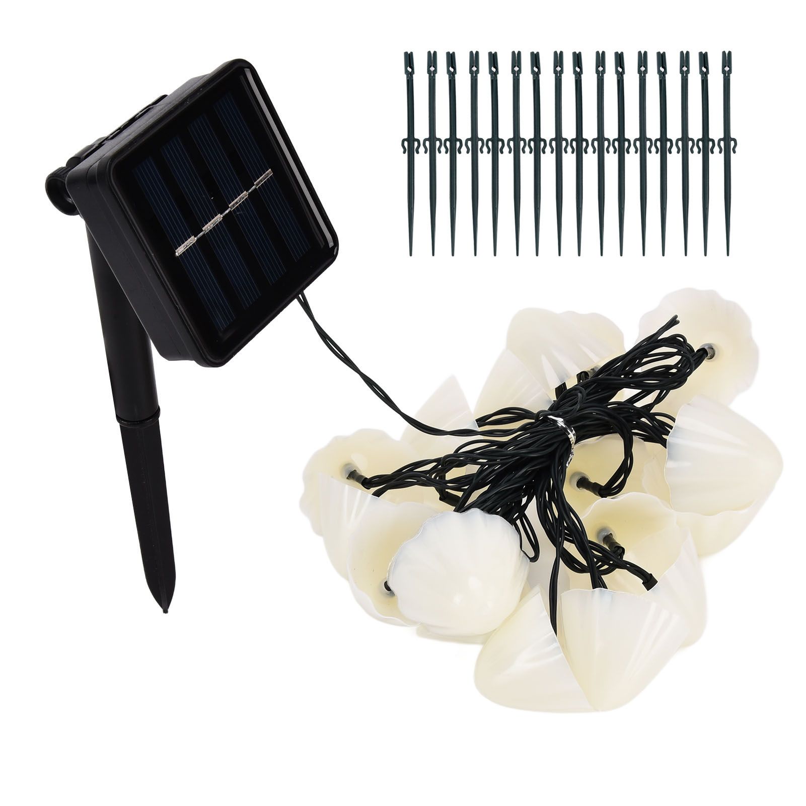 Solar Light String Waterproof Outdoor Garden Landscape Light 20LEDs 8 Lighting view 7