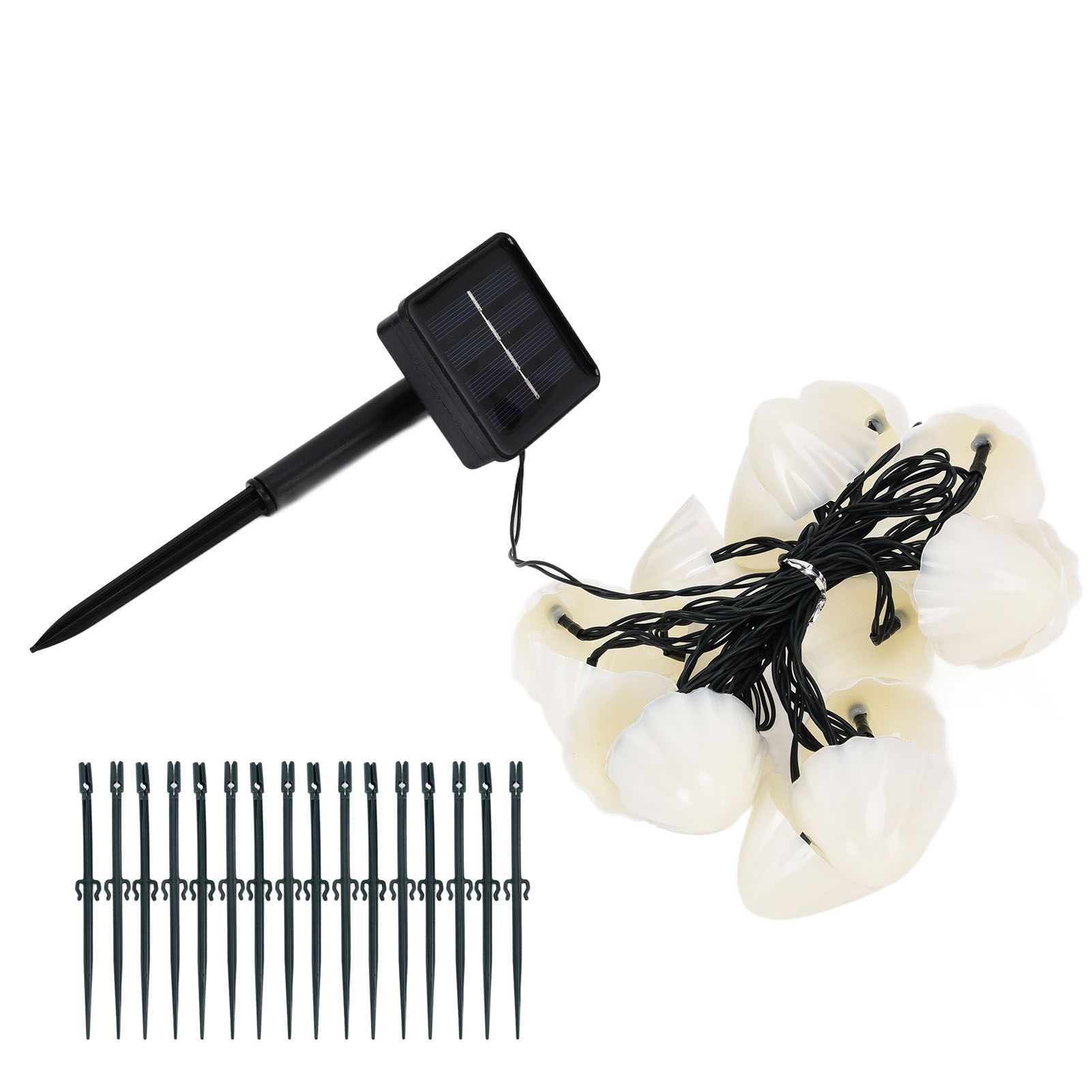 Solar Light String Waterproof Outdoor Garden Landscape Light 20LEDs 8 Lighting view 8