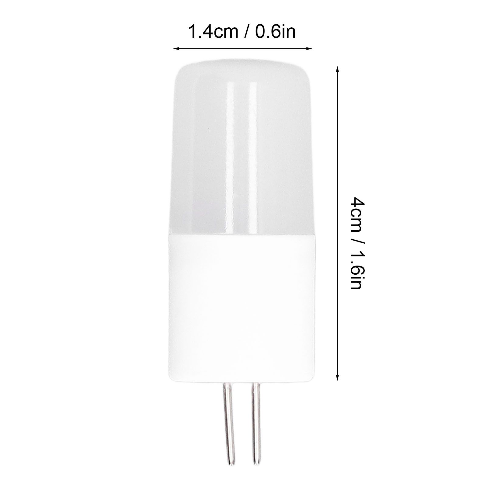 10PCS G4 Light Bulb Warm White LED Light Ceiling Lamp Bulb AC12V Wall Lamp view 13