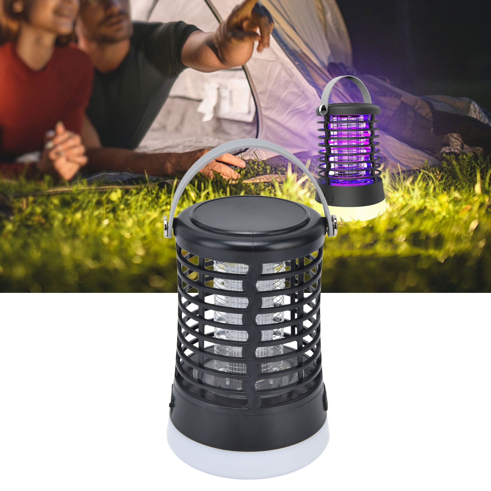Electric Mosquito Light USB Charging Mosquito Trap Lamp with 3 Light Colors view 11