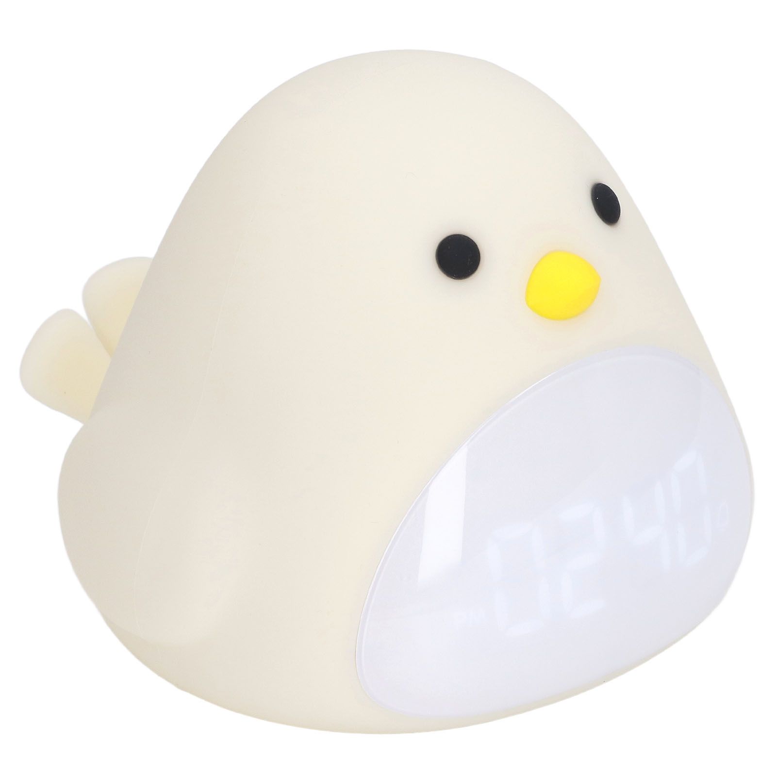 Cute Bird Alarm Clock Light LED Night Lamp USB Charging Cartoon Clock Night view 2