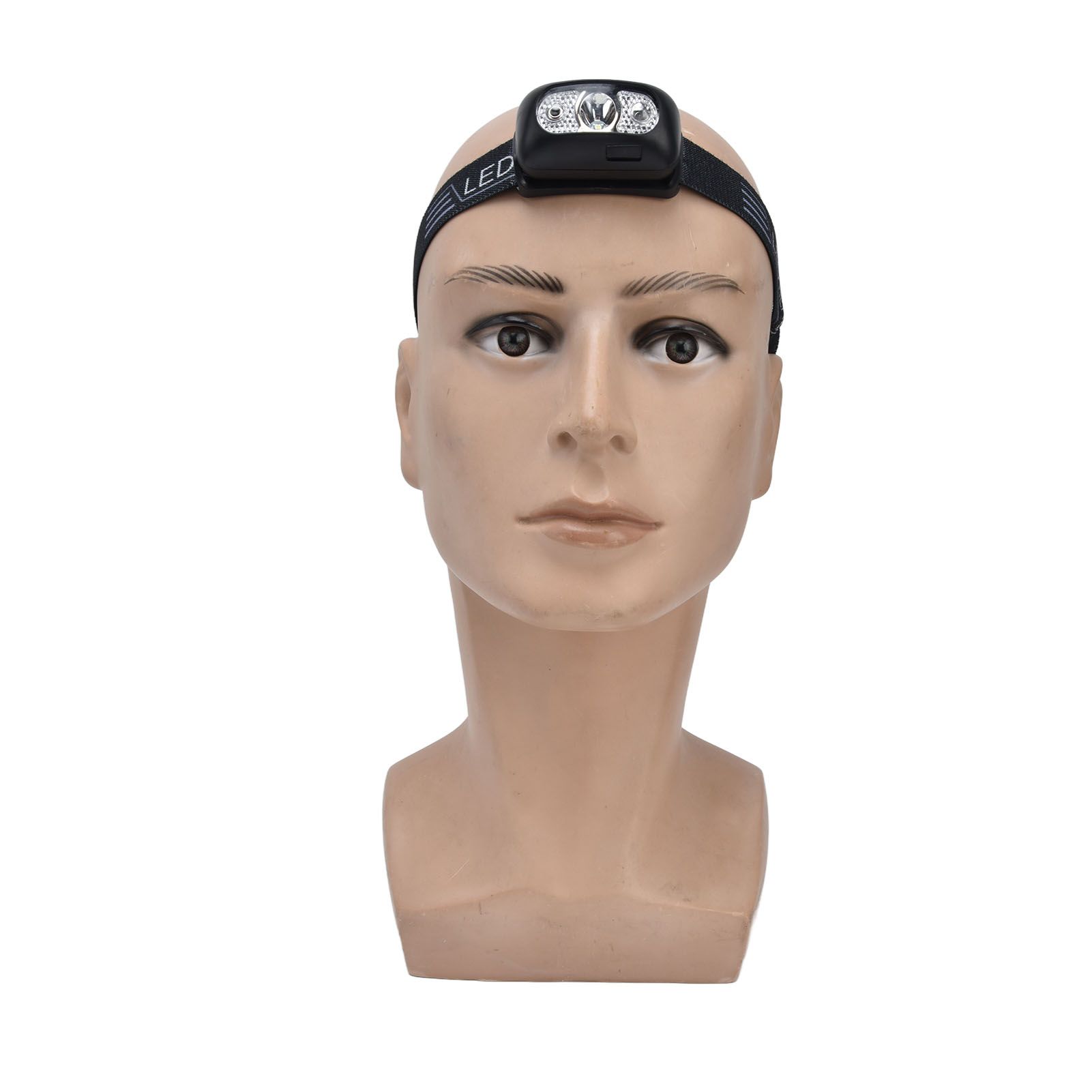 LED Headlamp Multifunctional Adjustable Angle Waterproof USB Charging Motion view 8