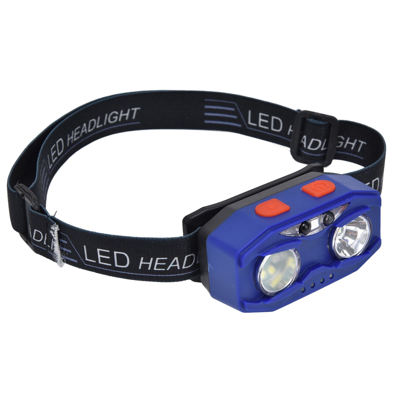LED Headlamp Smart Switch Waving Induction USB Charging Waterproof Dual Light view 3