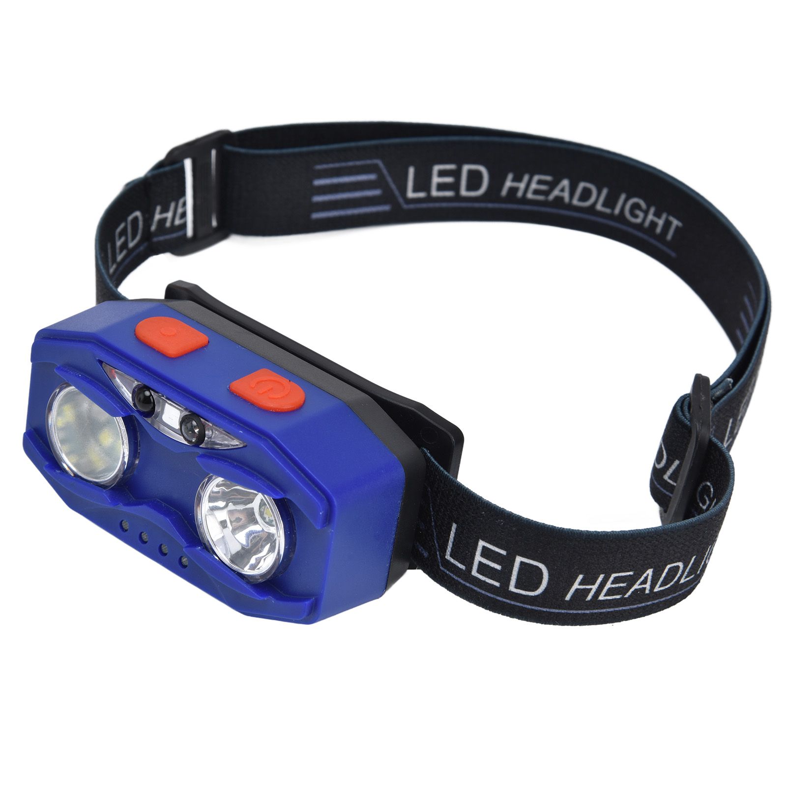 LED Headlamp Smart Switch Waving Induction USB Charging Waterproof Dual Light view 4