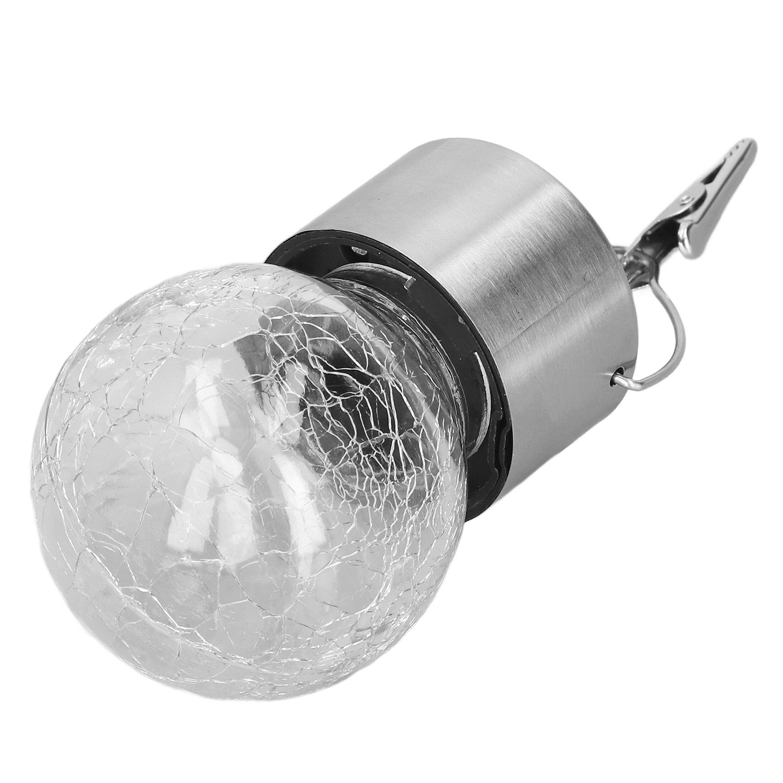 Hanging Solar Lights Glass Ball Shape Crack Pattern Energy Saving Solar view 4