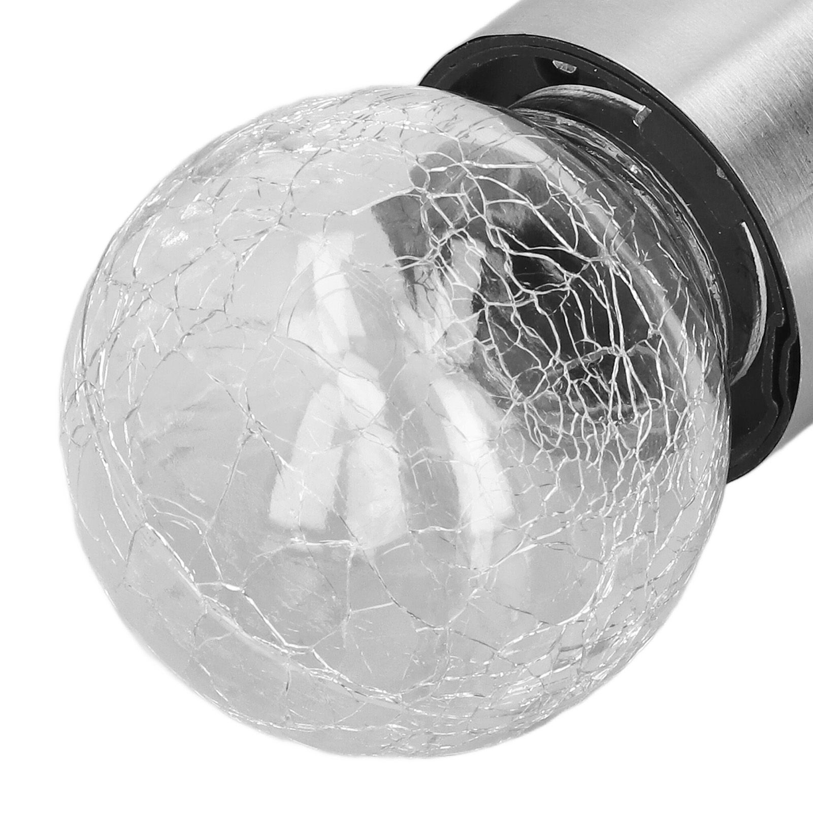 Hanging Solar Lights Glass Ball Shape Crack Pattern Energy Saving Solar view 13