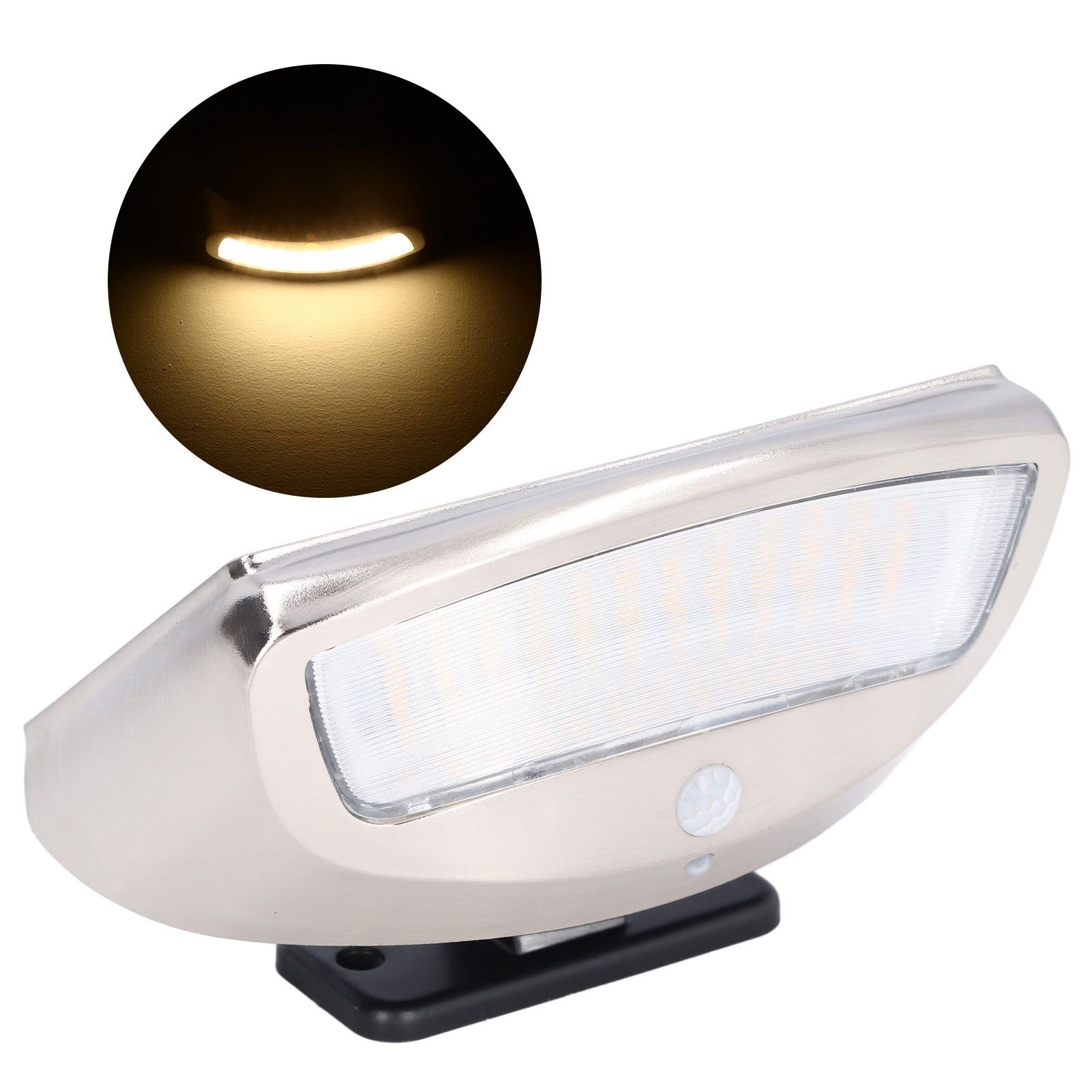 Solar Wall Lamp Super Bright 4 Modes Motion Sensing 600LM LED Solar Light for view 9