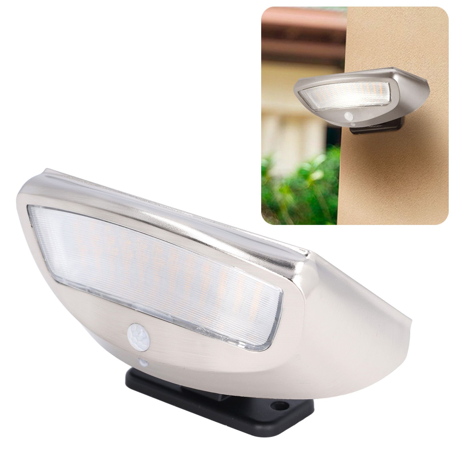Solar Wall Lamp Super Bright 4 Modes Motion Sensing 600LM LED Solar Light for view 12