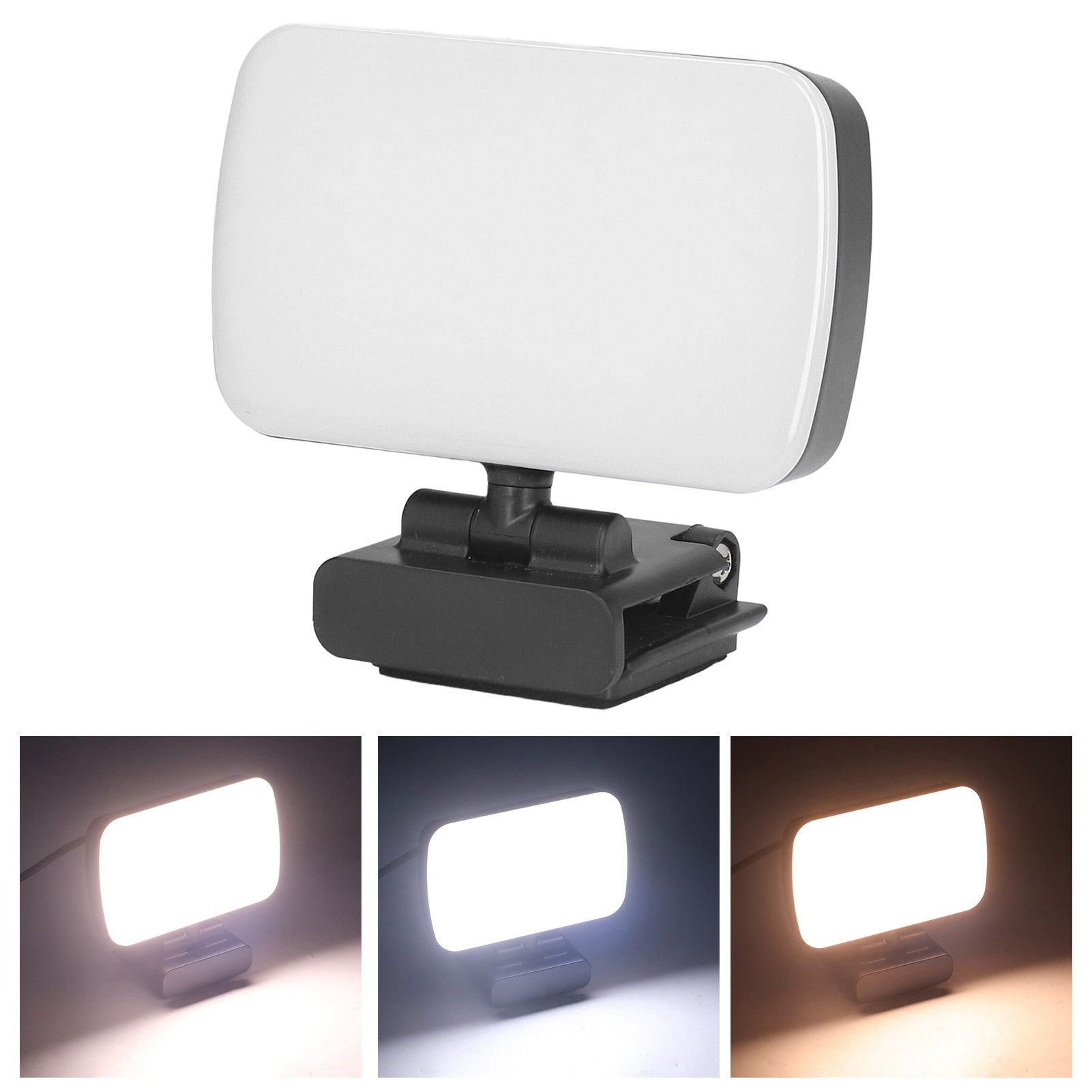 LED Fill Lights Clip On Type 360° Rotatable 10 Levels Adjustable Lamp for view 11
