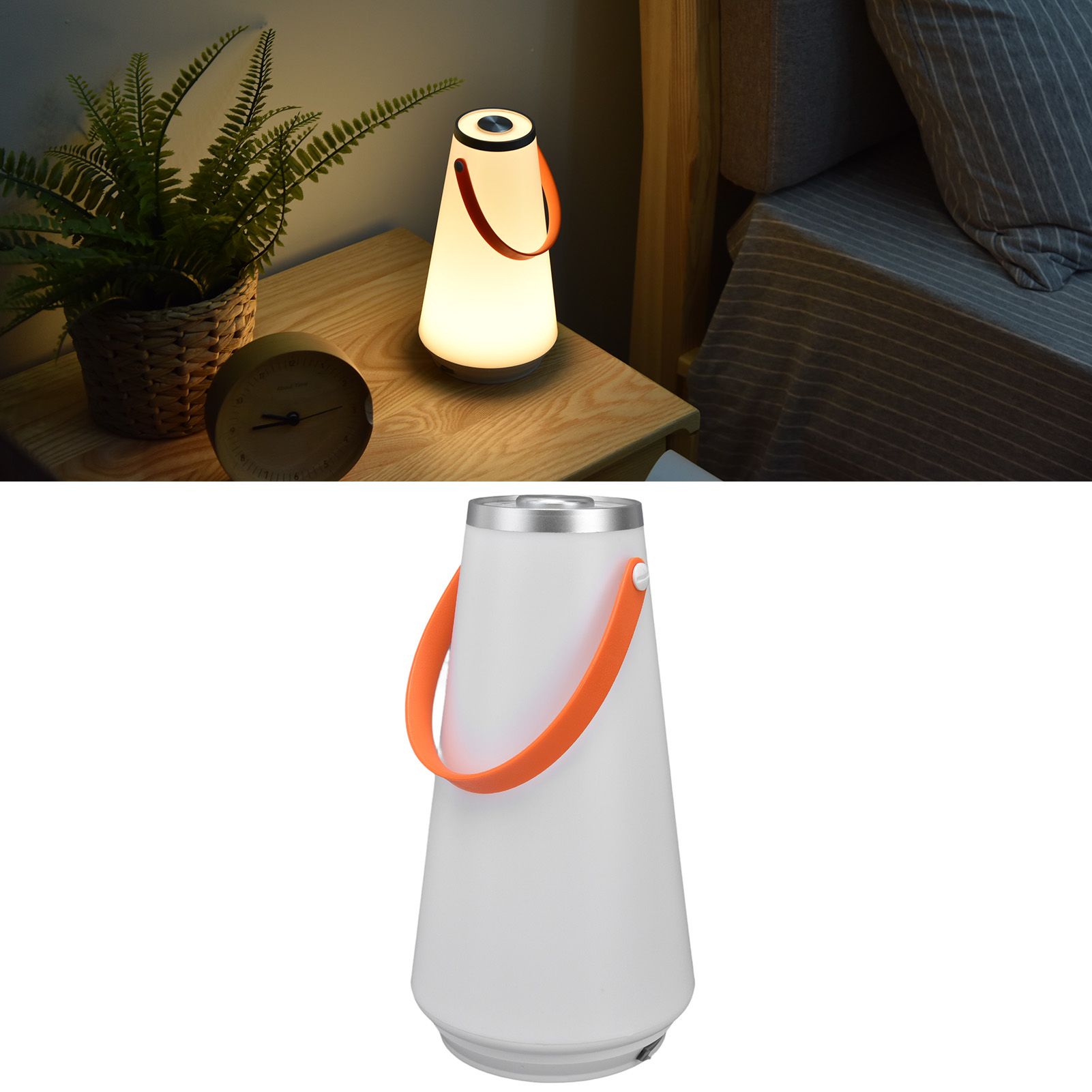 Night Light Lamp Portable Handle Design Touch Control Adjustable Brightness view 11