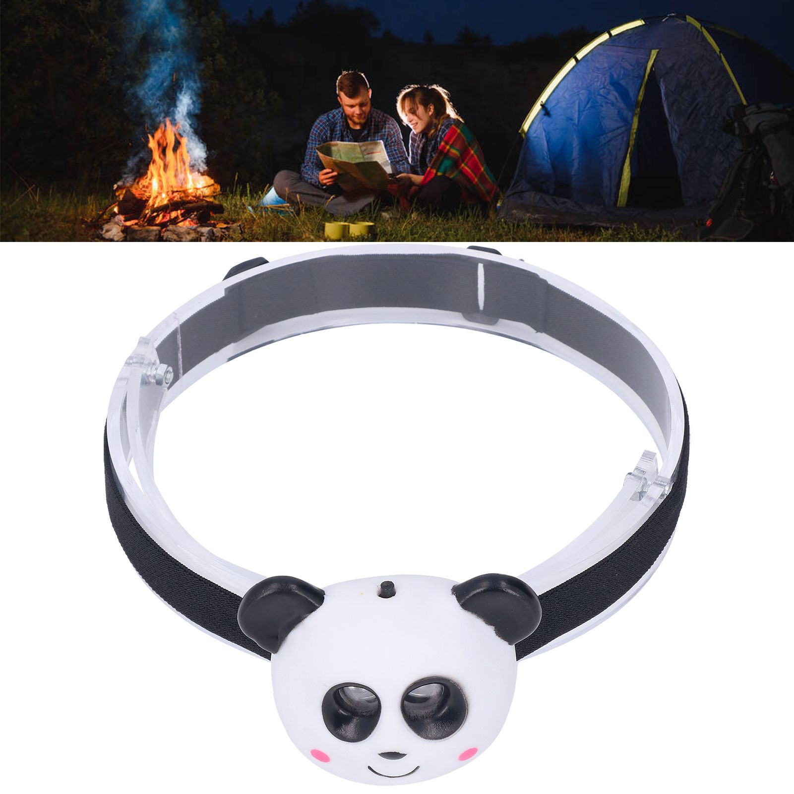 LED Animal Headlight Cute Cartoon White Light Portable Kids Headlamp for Children view 11
