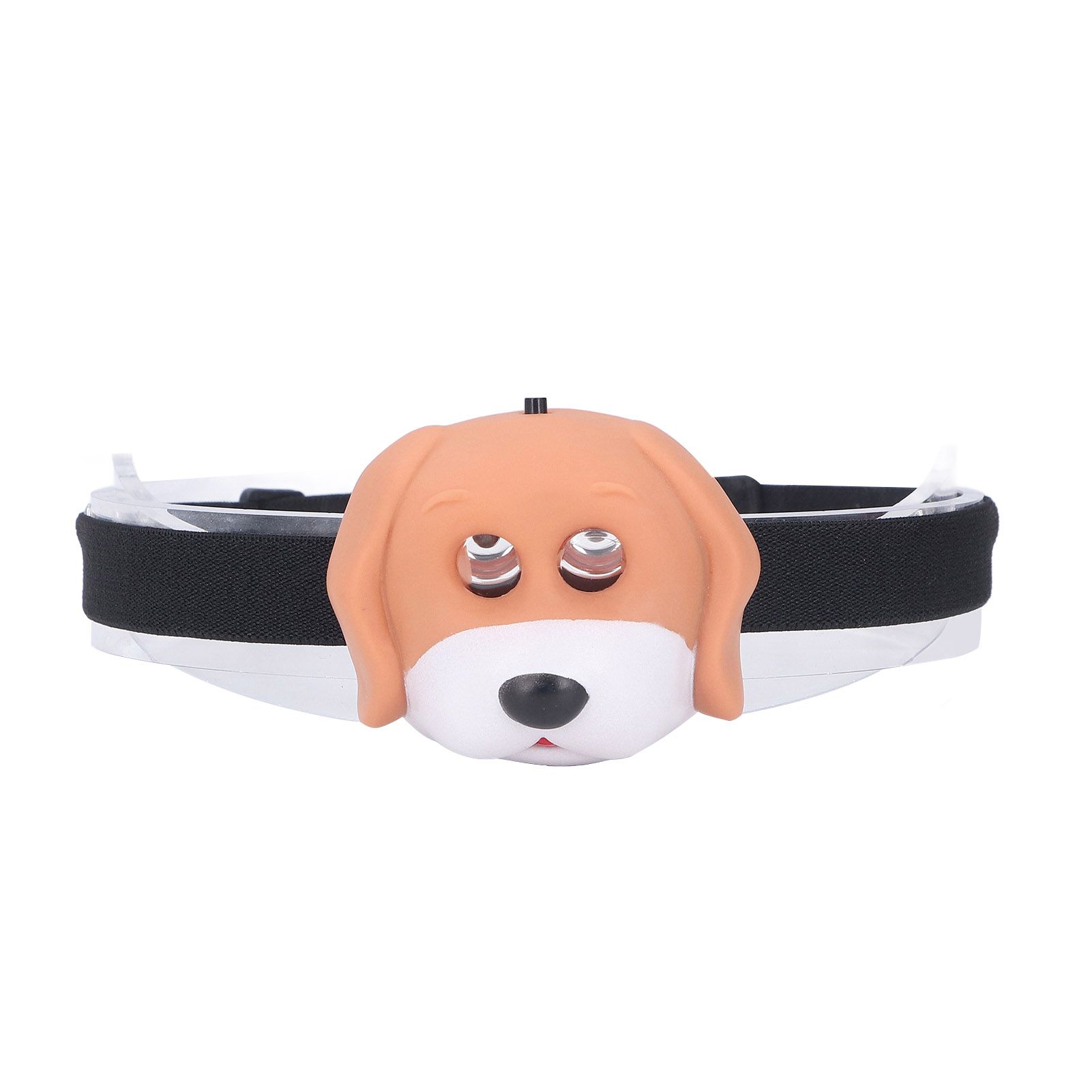 Cartoon LED Headlight Cute Dog Animal Headlamp Portable Eco Friendly Outdoor