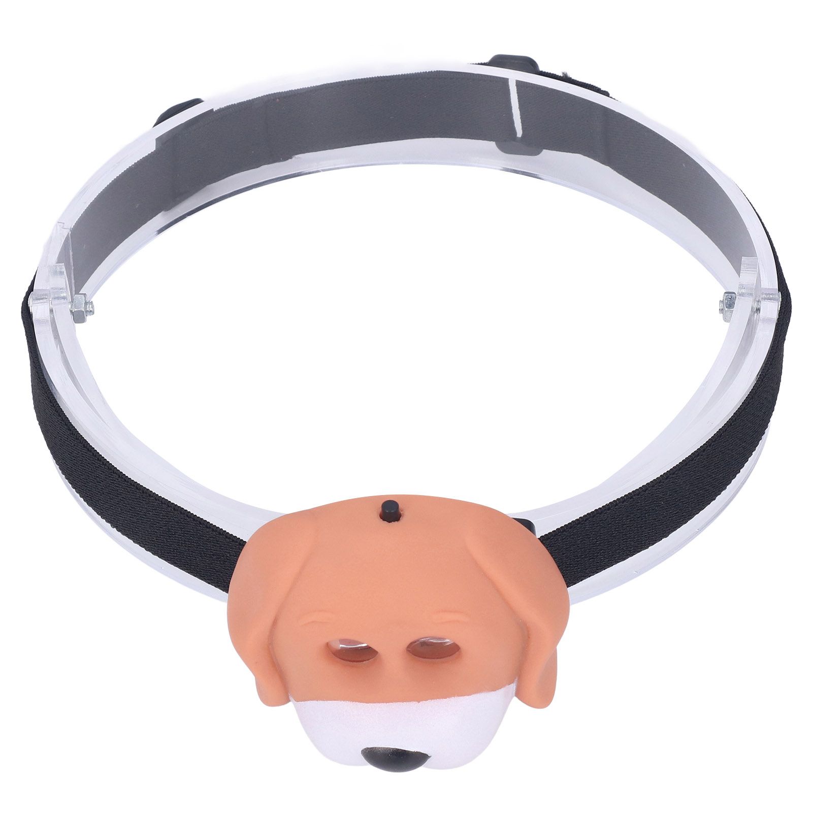 Cartoon LED Headlight Cute Dog Animal Headlamp Portable Eco Friendly Outdoor view 4