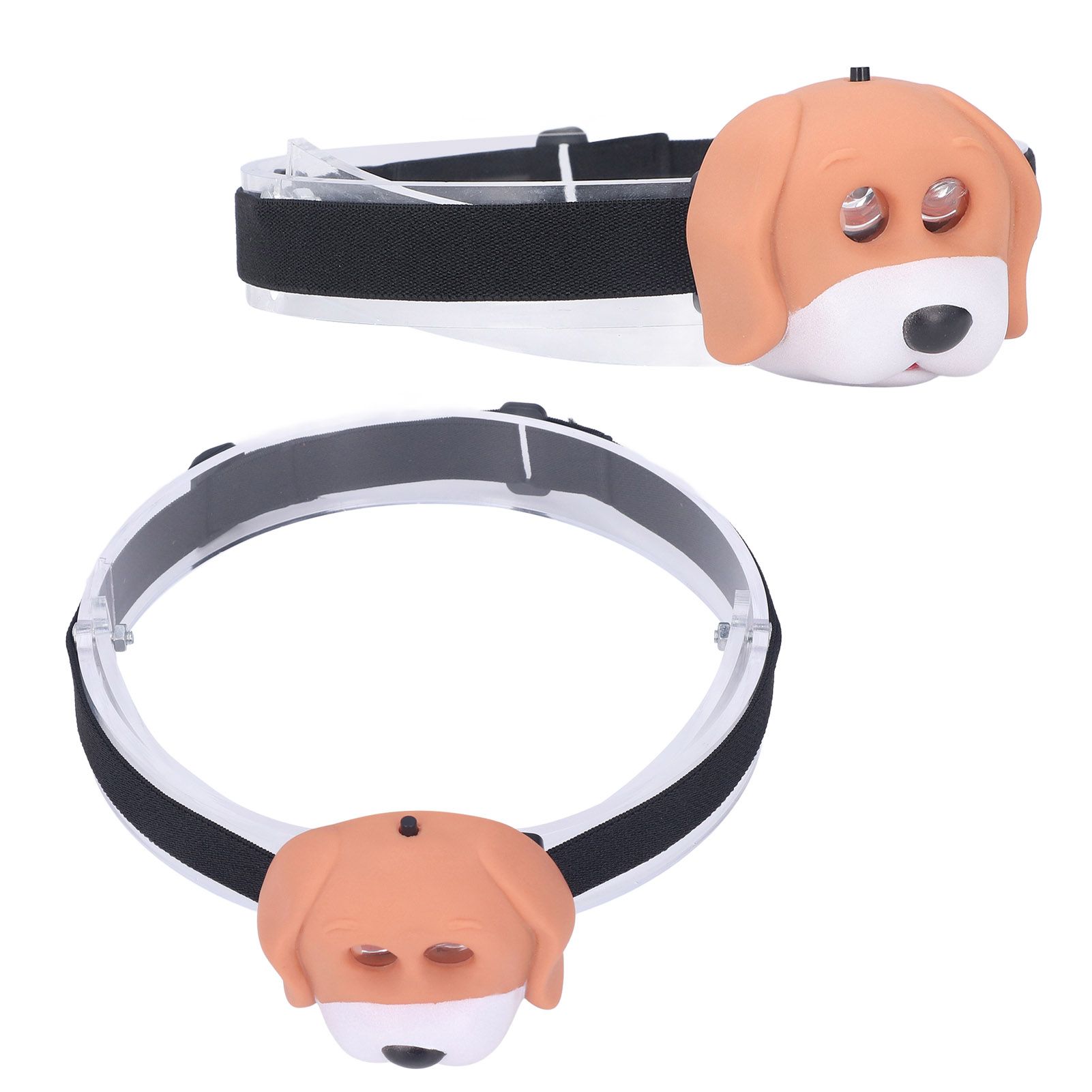 Cartoon LED Headlight Cute Dog Animal Headlamp Portable Eco Friendly Outdoor view 10