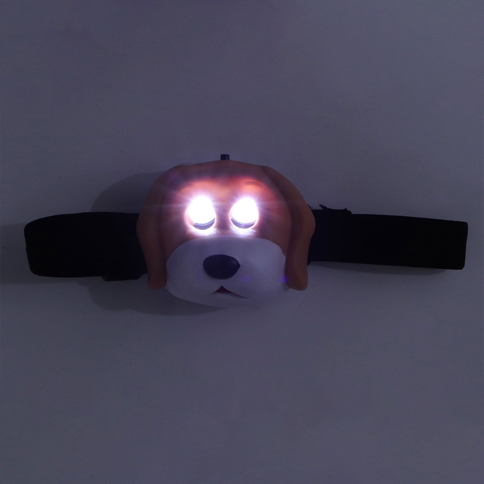 Cartoon LED Headlight Cute Dog Animal Headlamp Portable Eco Friendly Outdoor view 13