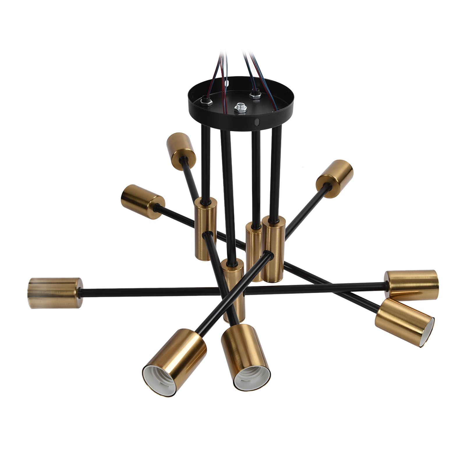 8 Light Ceiling Light Modern E27 Chandelier Lighting for Dining Room Living view 2