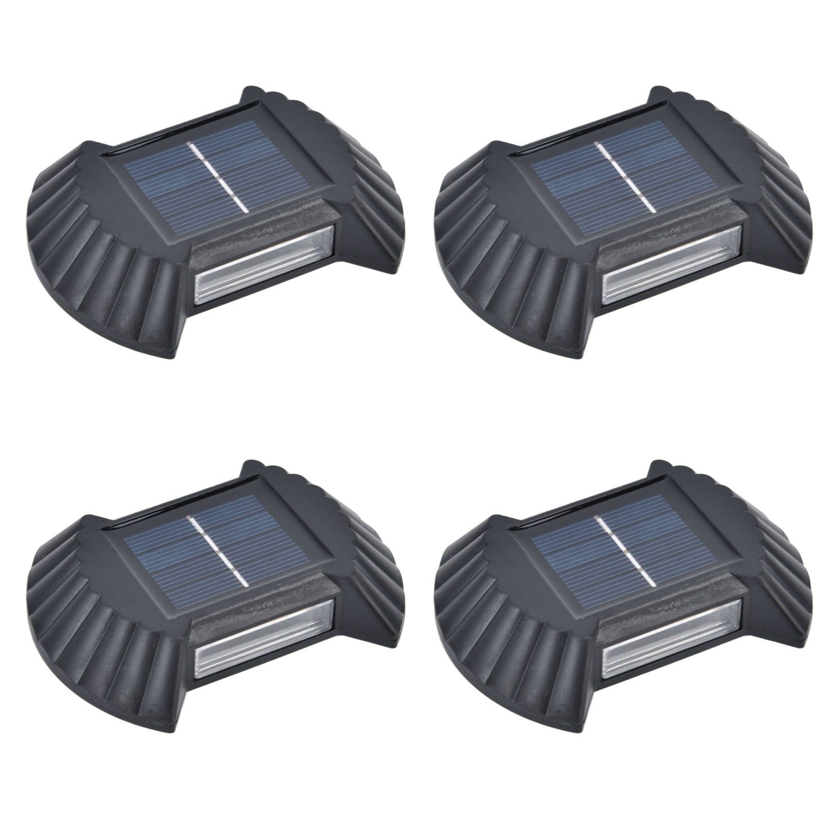 4 Sets Solar Wall Light Waterproof Multifunctional LED Solar Wall Light for view 3