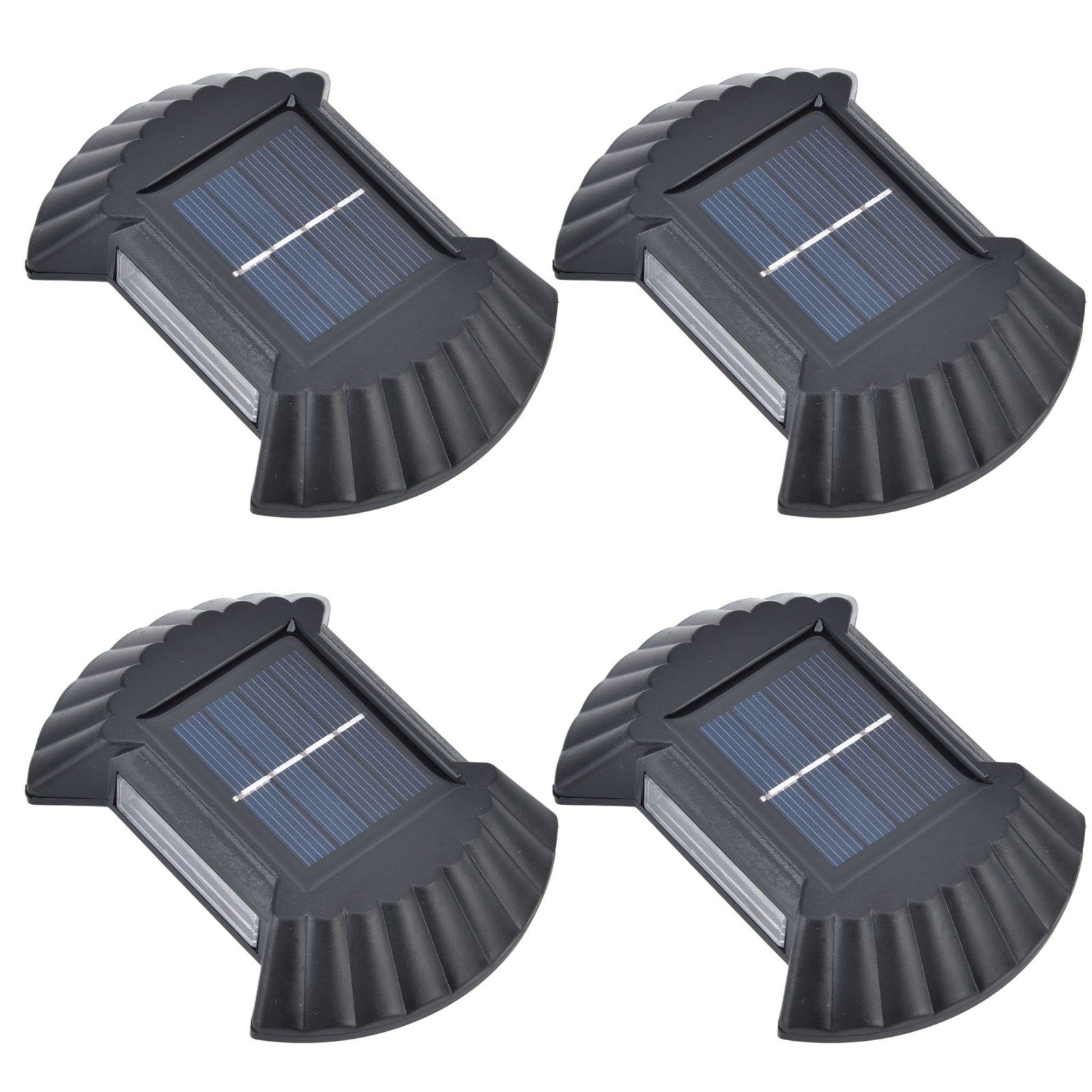 4 Sets Solar Wall Light Waterproof Multifunctional LED Solar Wall Light for view 6