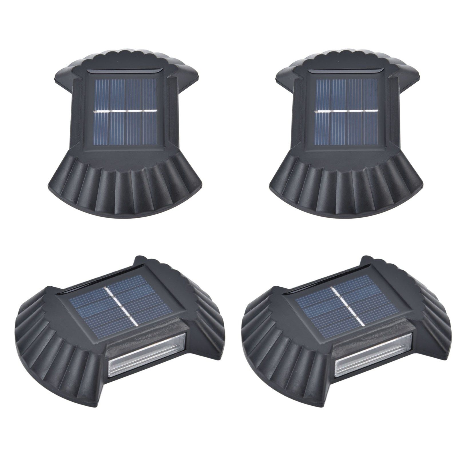 4 Sets Solar Wall Light Waterproof Multifunctional LED Solar Wall Light for view 10