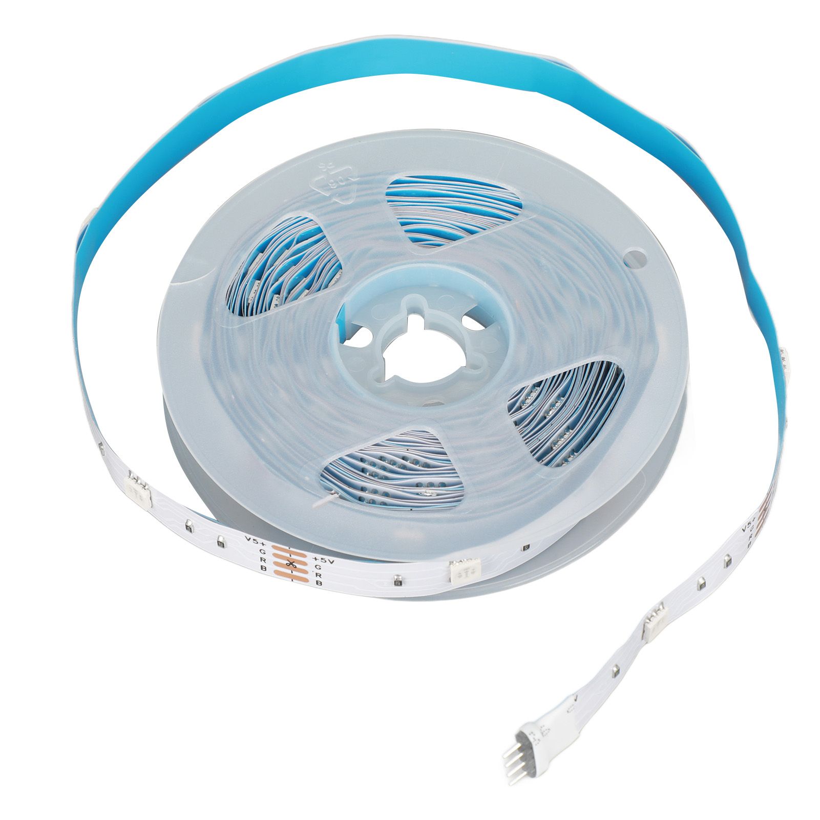 RGB LED Strip Lights Press Button Control 5V LED Lights with 3 Button view 2