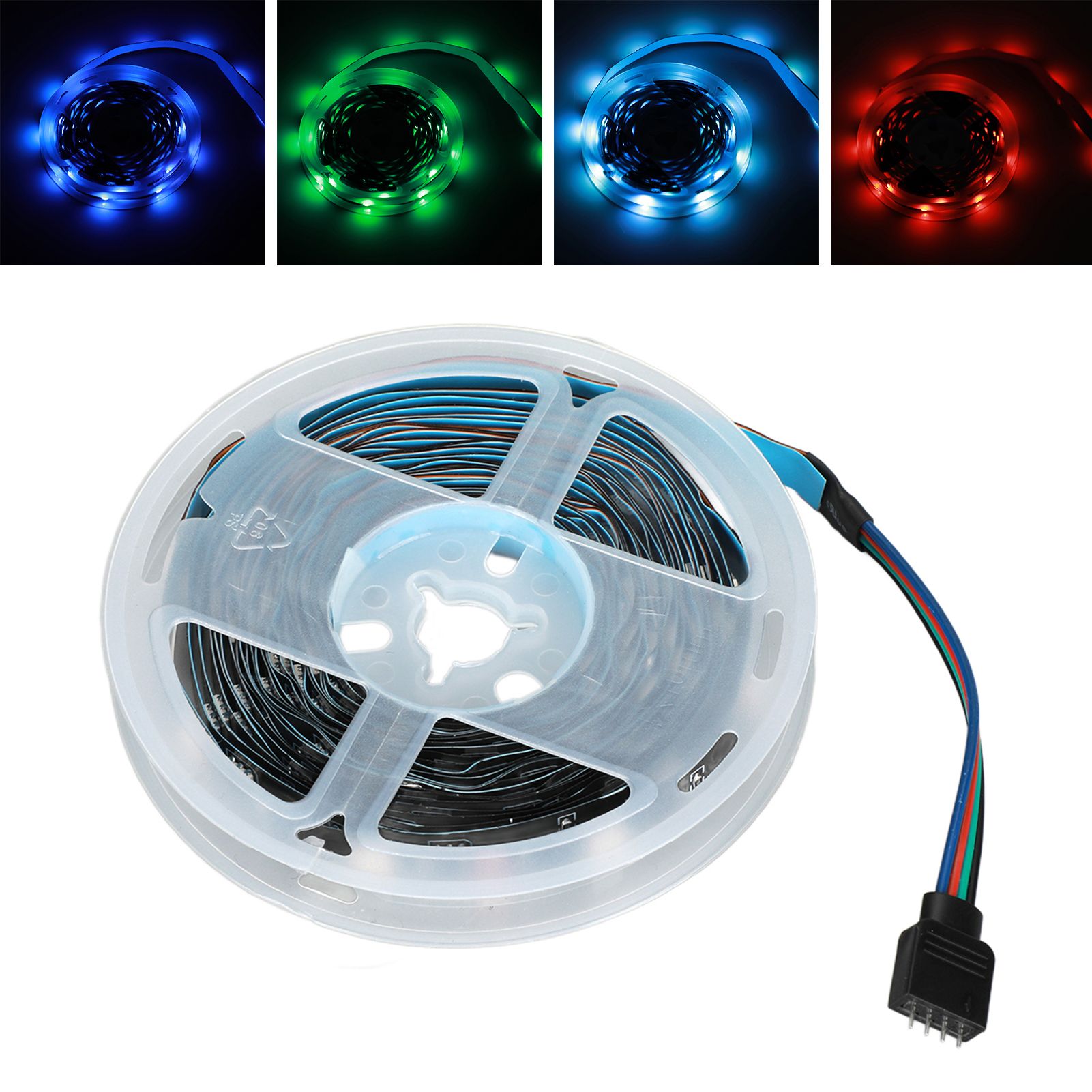 RGB Strip Lights 5V USB LED Strip Lights with 3 Button Functions for Bedroom view 10