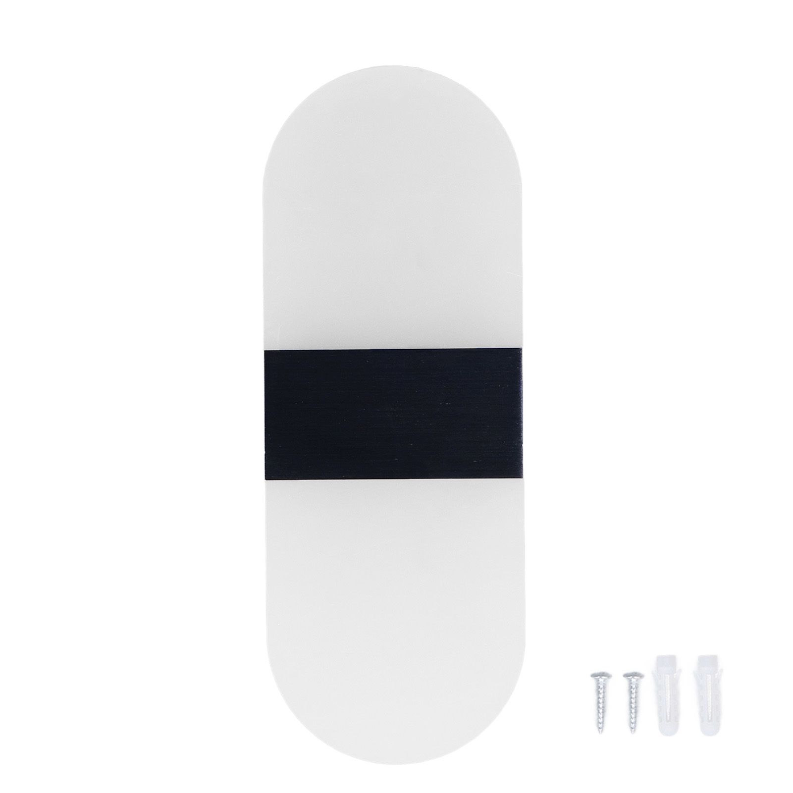 LED Wall Light Acrylic 360° Up Down 6W Warm Modern Wall Lamp for Hallway