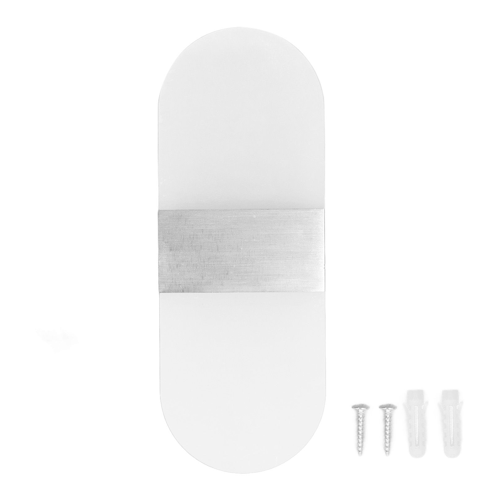 LED Wall Light Acrylic 360° Up Down 6W Warm Modern Wall Lamp for Hallway